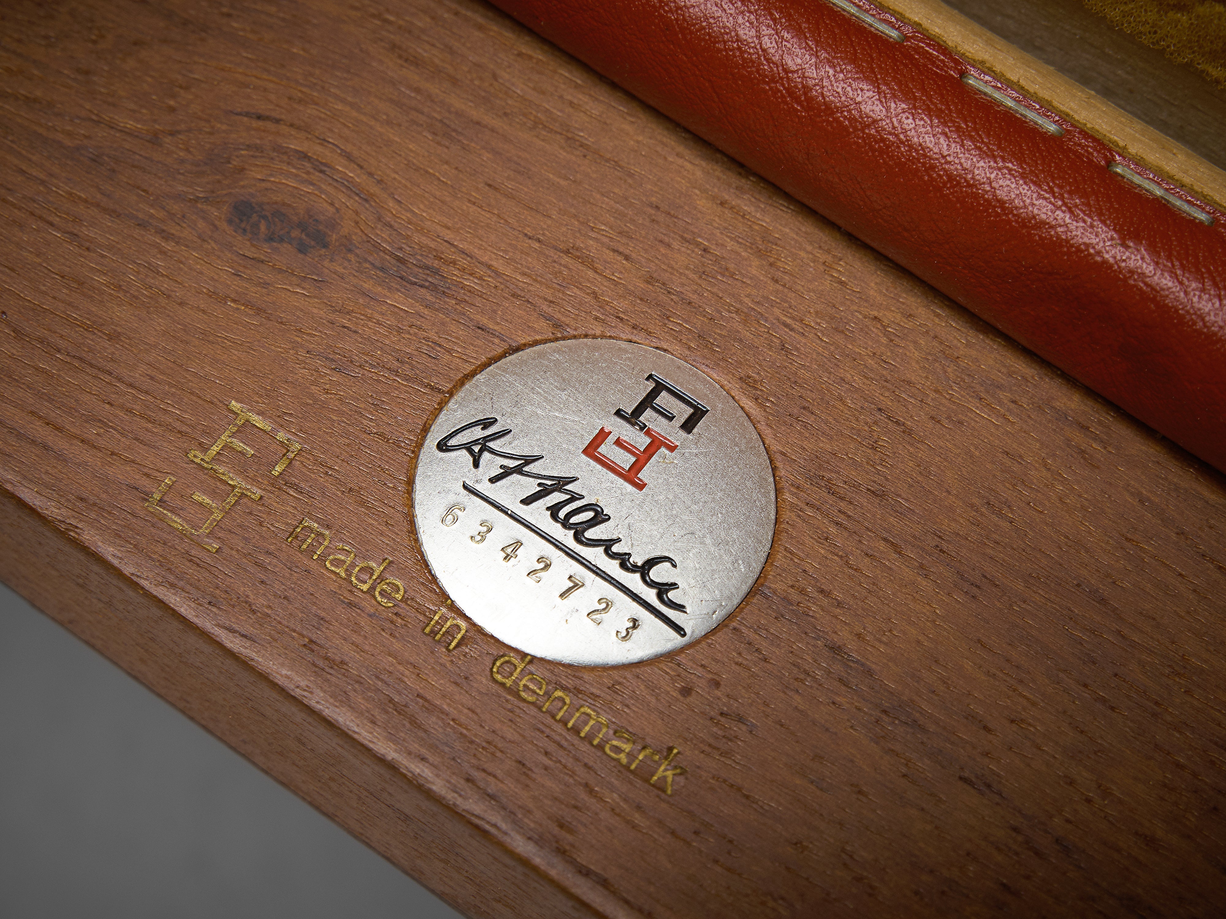 Ole Gjerløv-Knudsen for France & Søn Living Room Set in Red Leather seating Morentz