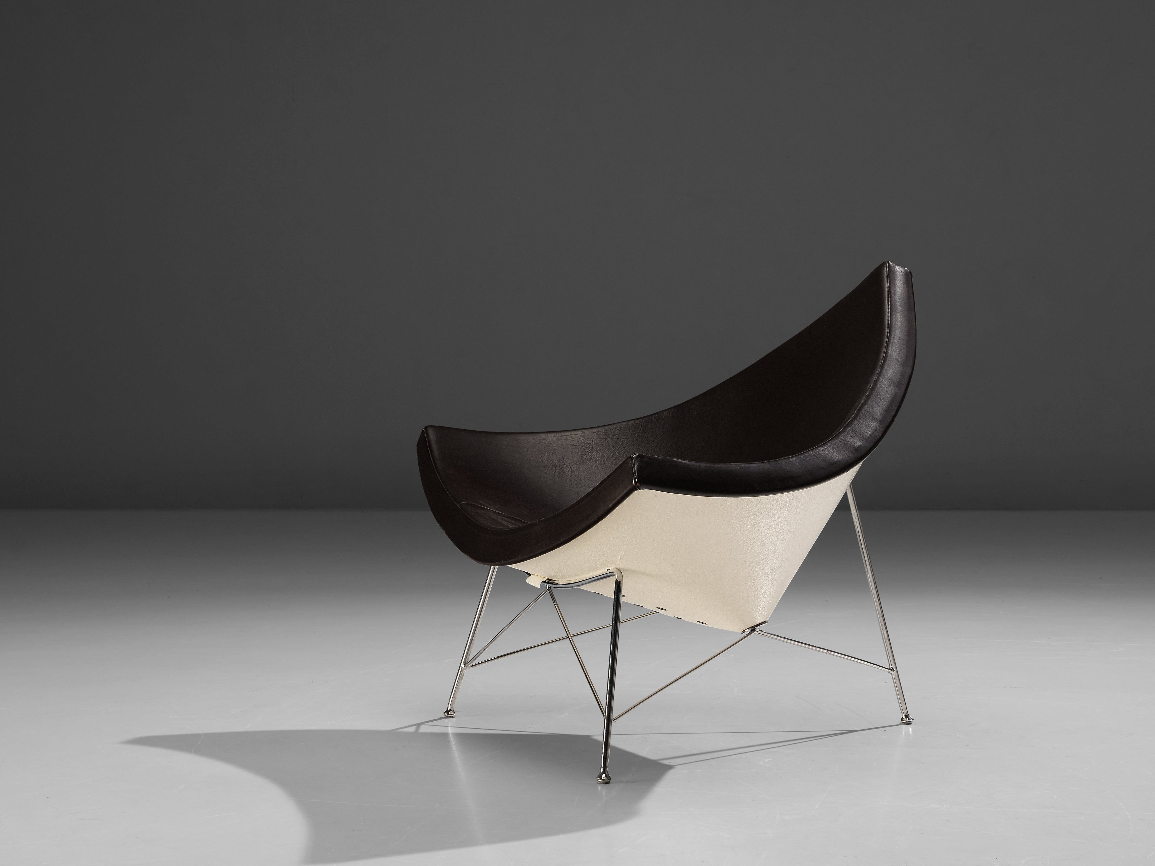 Iconic George Nelson ‘Coconut’ Lounge Chair seating Morentz