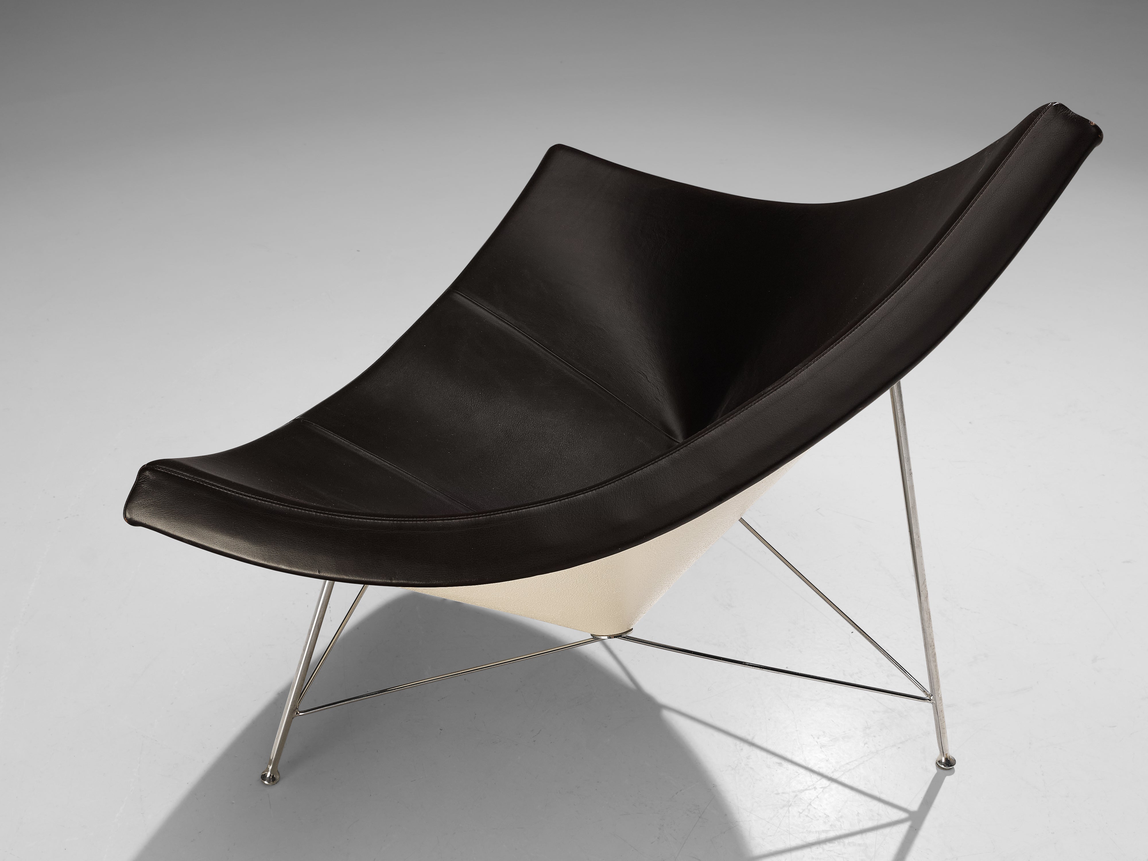 Iconic George Nelson ‘Coconut’ Lounge Chair seating Morentz