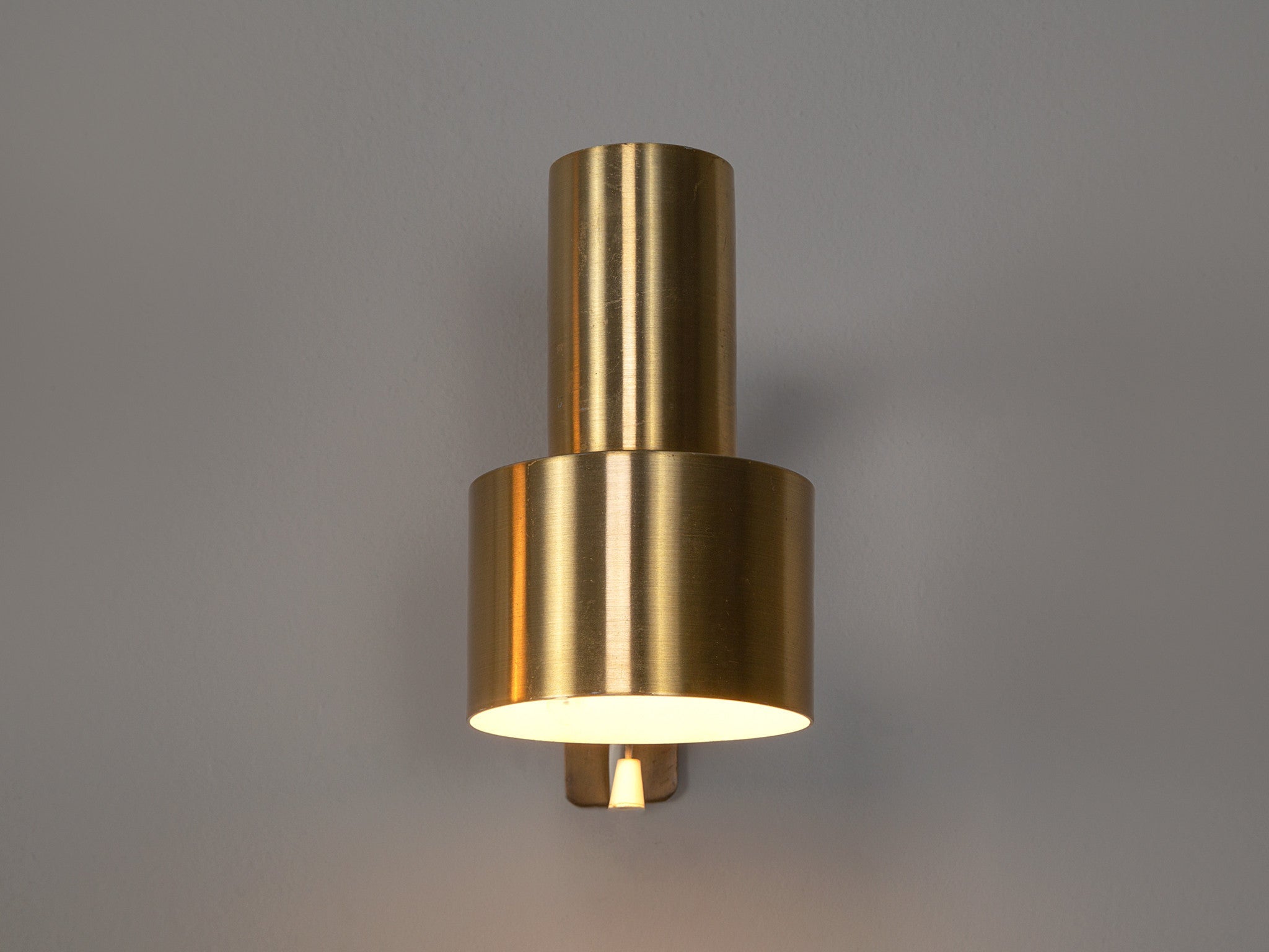 Pair of Swedish Brass Wall Lights lighting Morentz