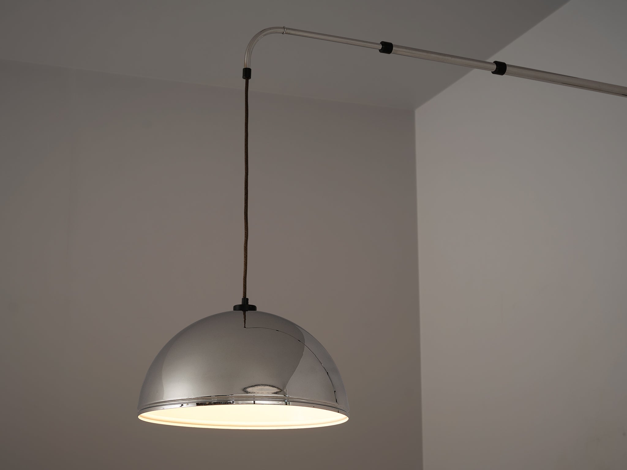 Wall-Mounted Adjustable Pendant Lamp in Metal lighting Morentz