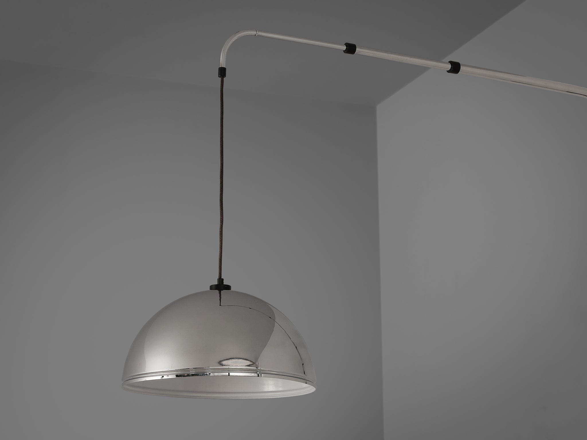 Wall-Mounted Adjustable Pendant Lamp in Metal lighting Morentz