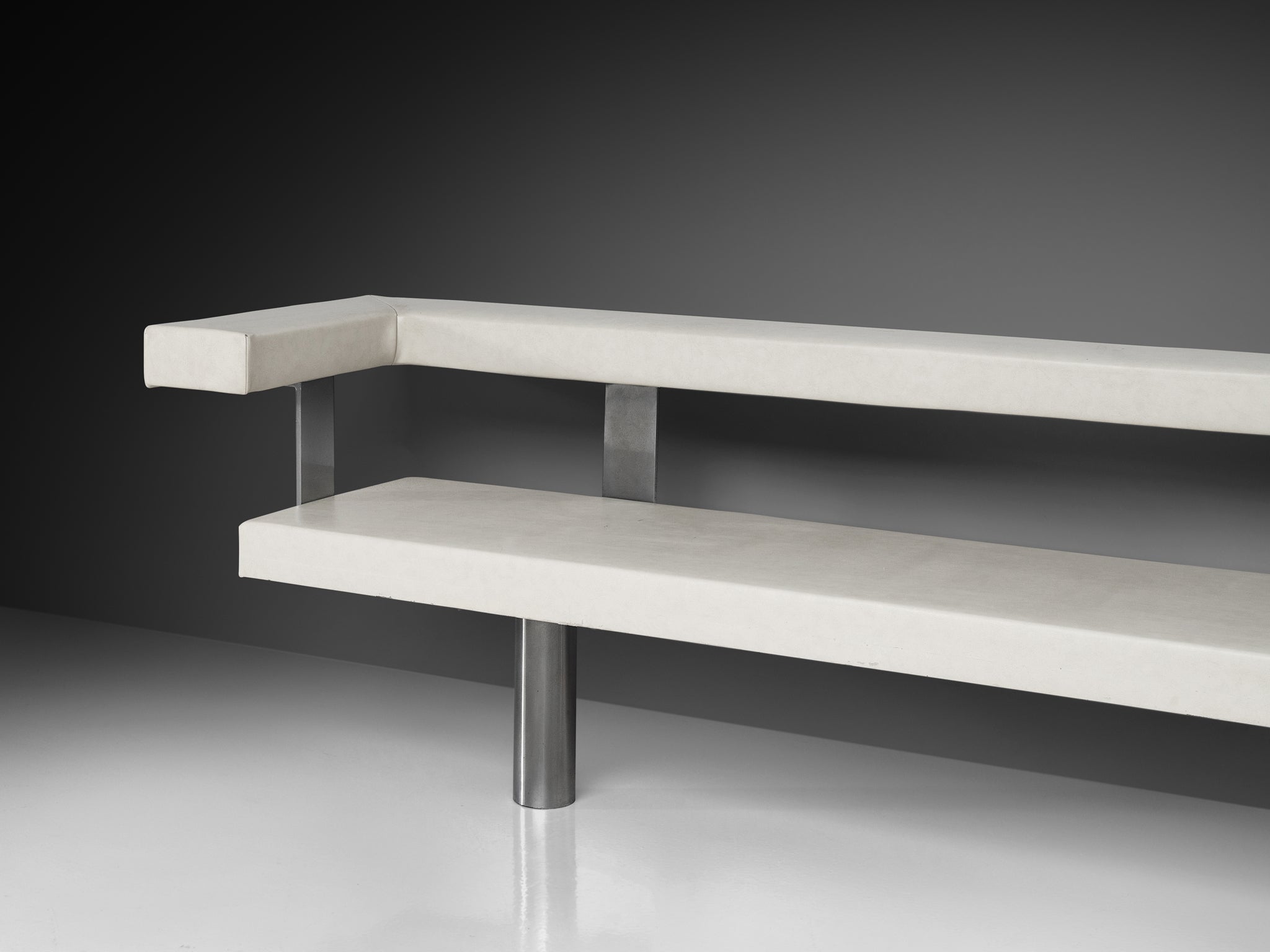 G.W. Rietveld and J. Tricht Long Bench Seating Morentz