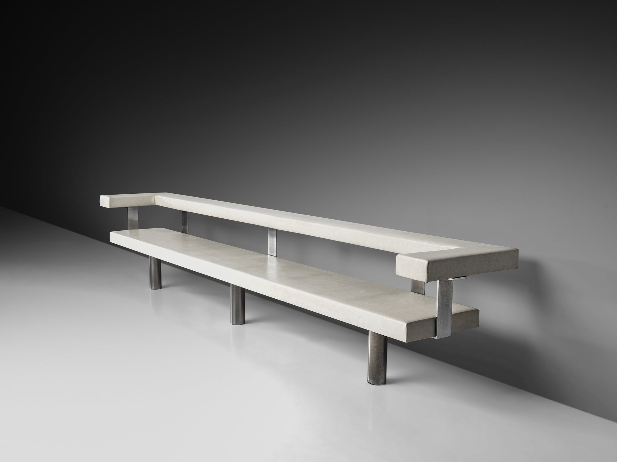 G.W. Rietveld and J. Tricht Long Bench Seating Morentz