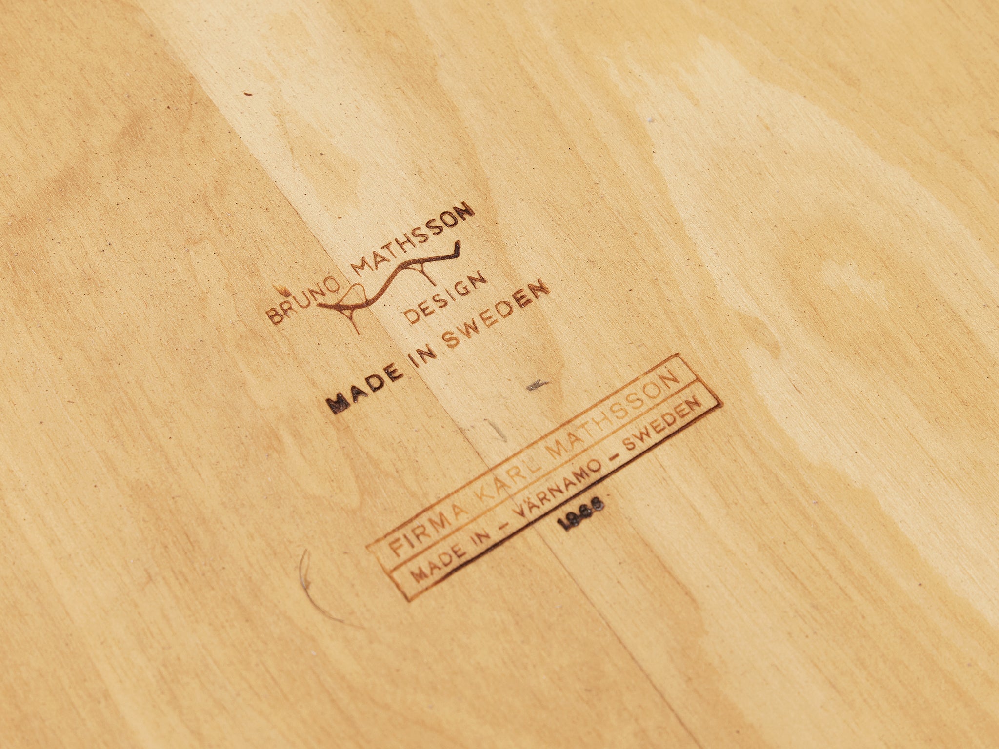 Bruno Mathsson 'Annika' Coffee Table in Birch tables Morentz