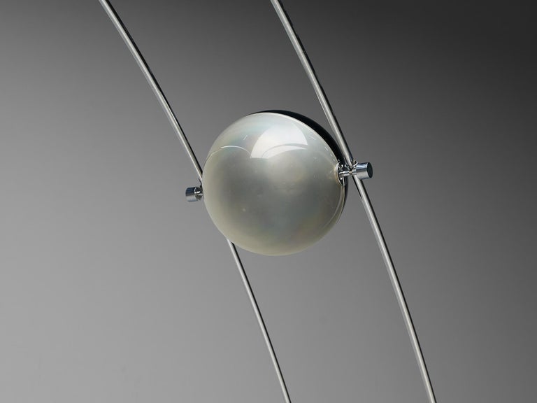 Large A.R.D.I.T.I. for Sormani Floor Lamp 'Ponte' in Marble and Metal