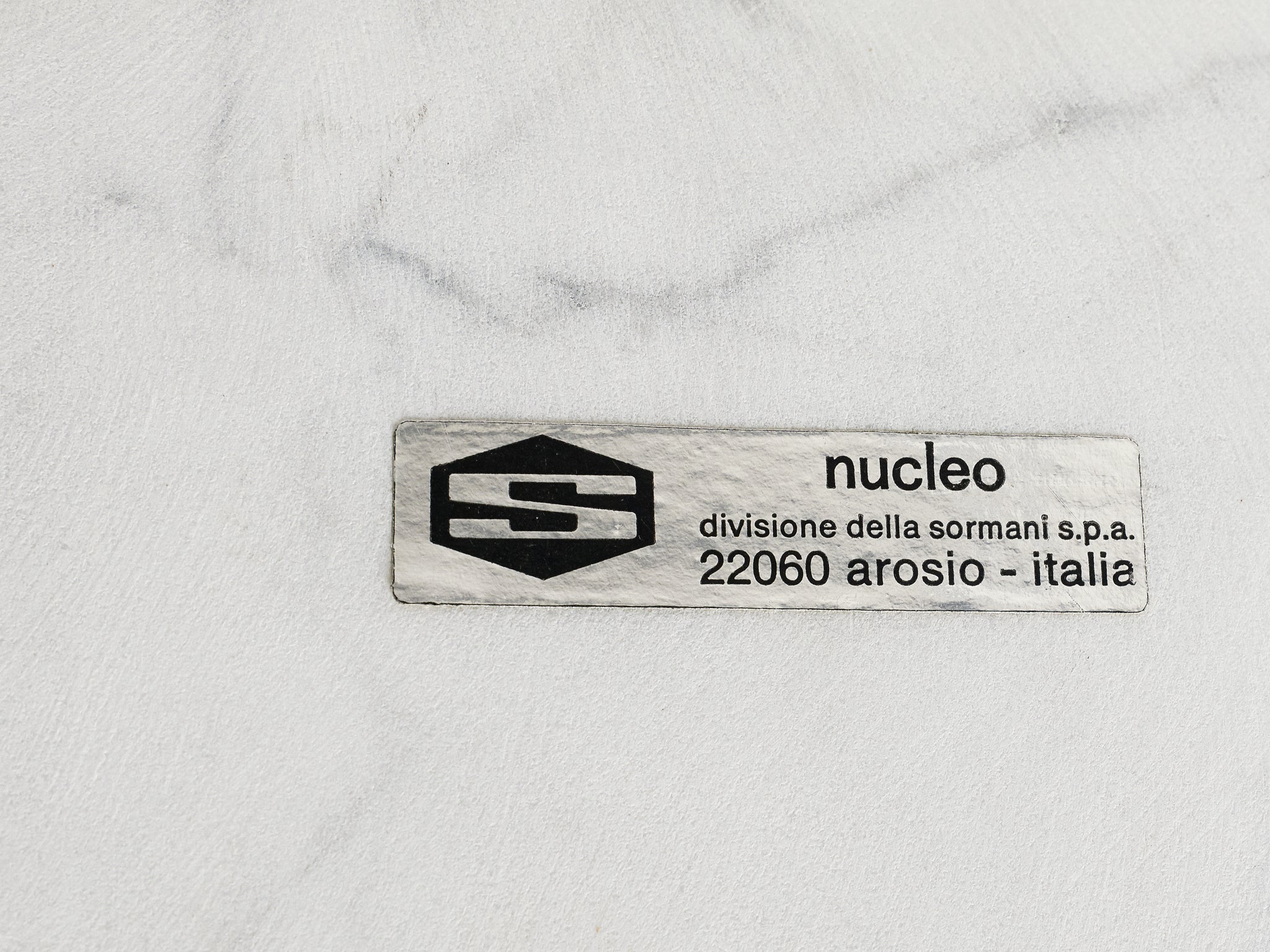 Large A.R.D.I.T.I. for Sormani Floor Lamp 'Ponte' in Marble and Metal lighting Morentz