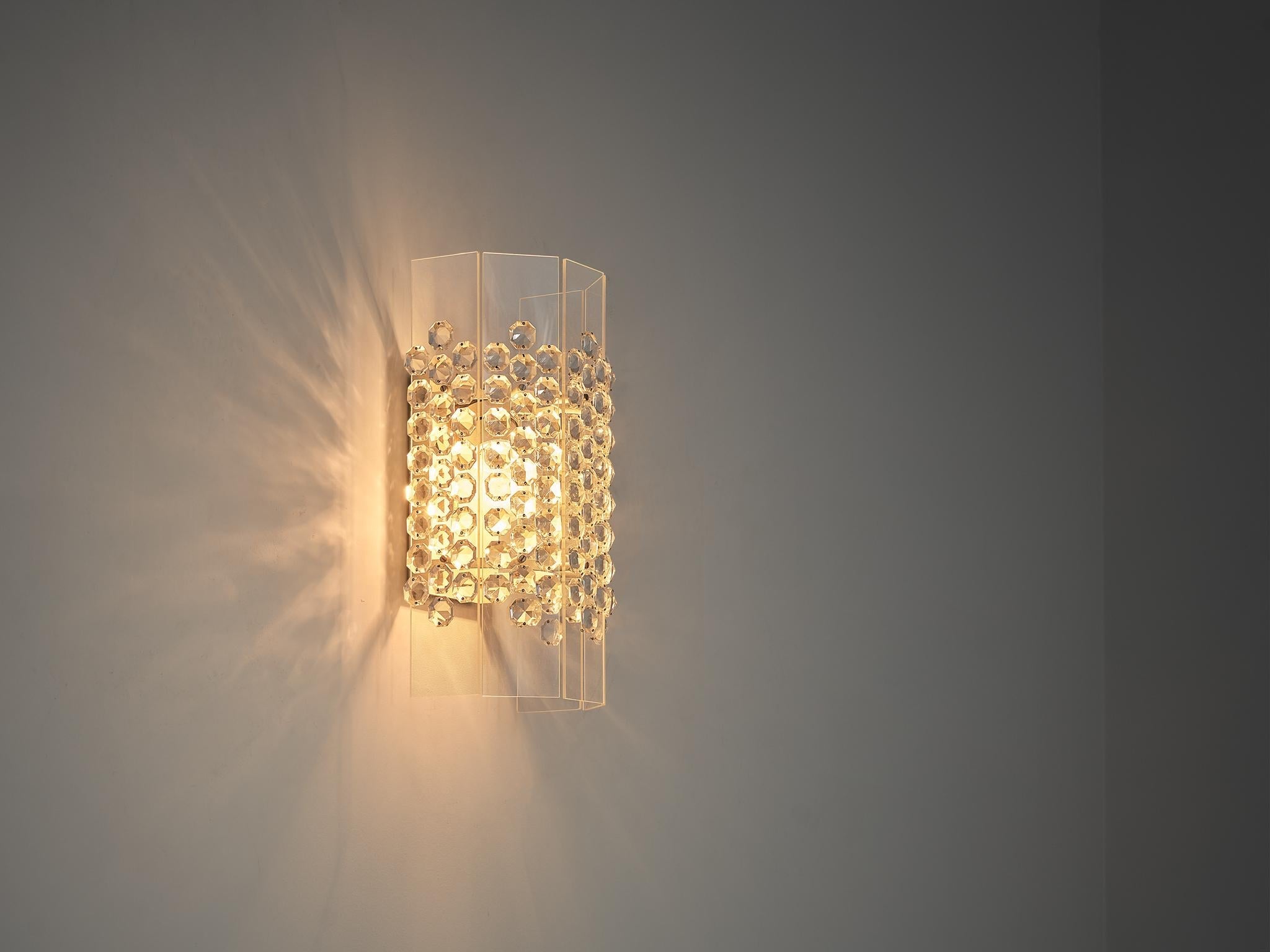 Wall Light in Lucite and Glass lighting Morentz