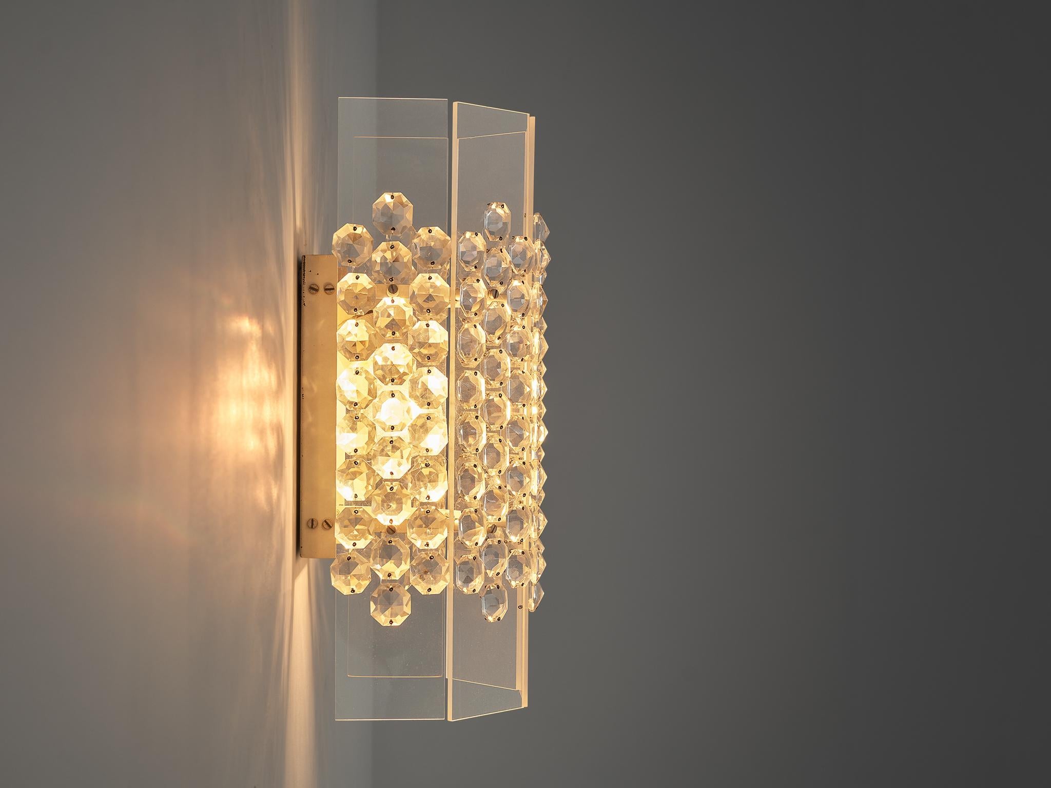 Wall Light in Lucite and Glass lighting Morentz