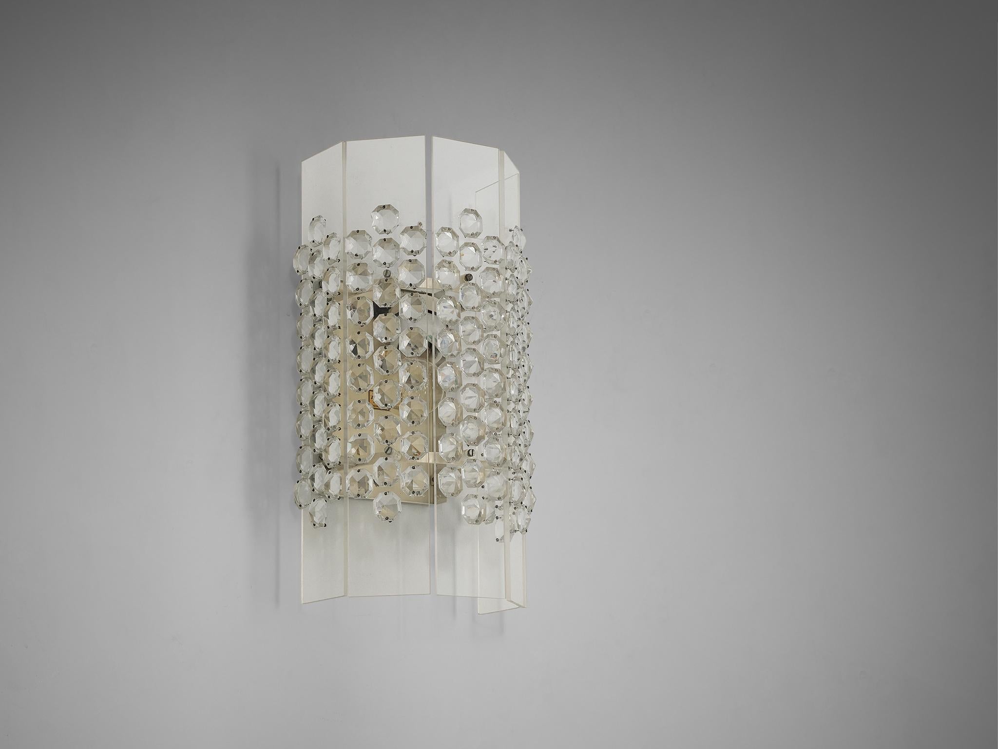 Wall Light in Lucite and Glass lighting Morentz