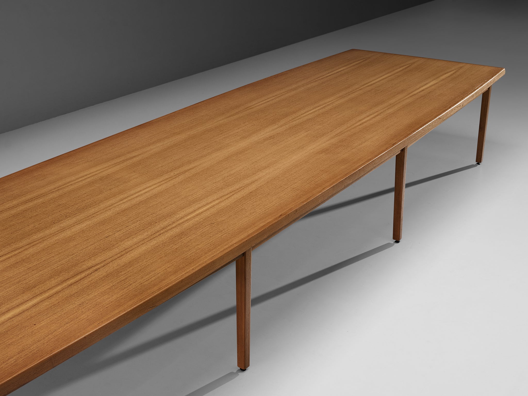 Large Danish Conference or Dining Table in Teak 16 feet tables Morentz