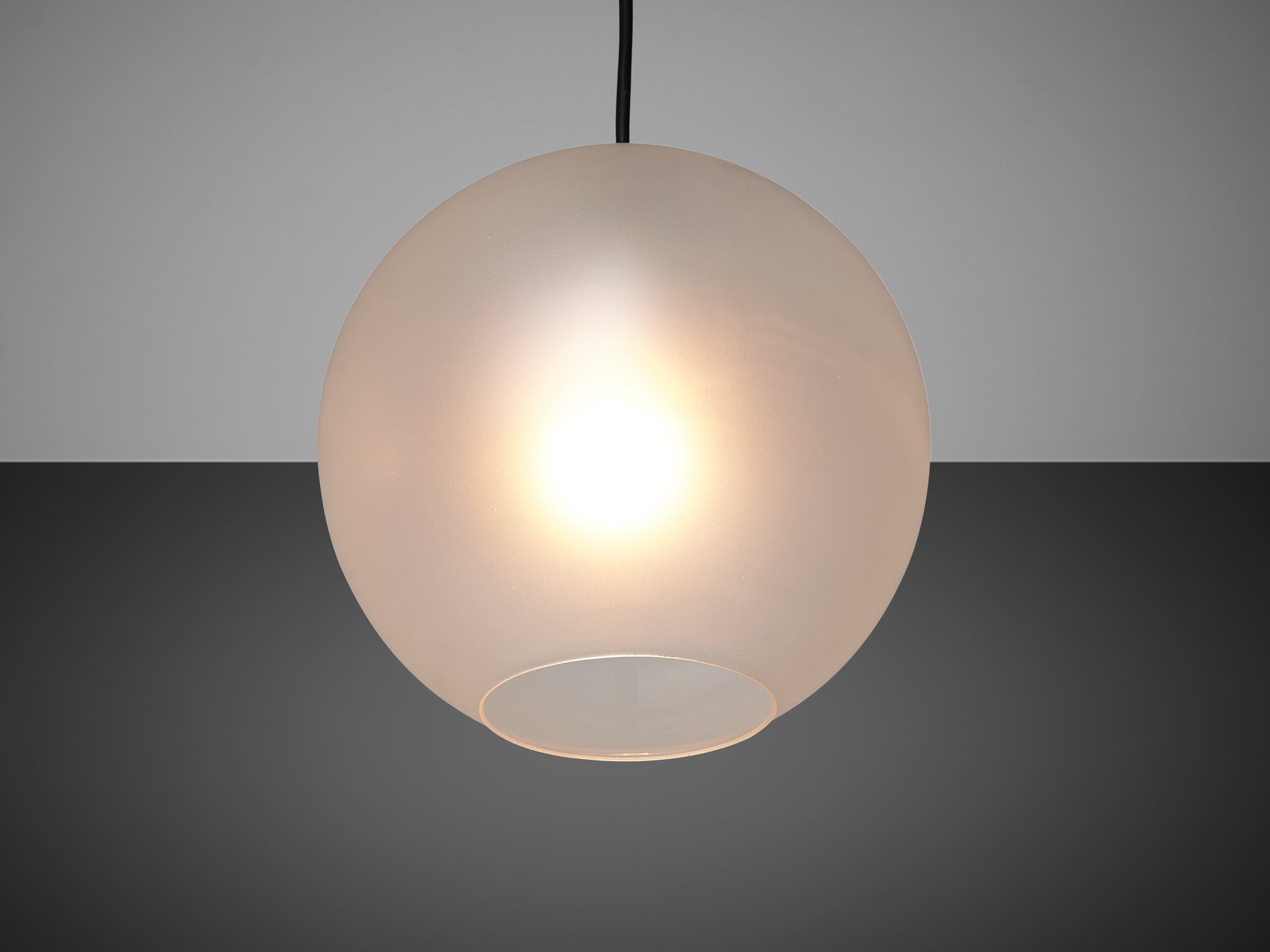 Pendants in Satin Glass Lighting Morentz