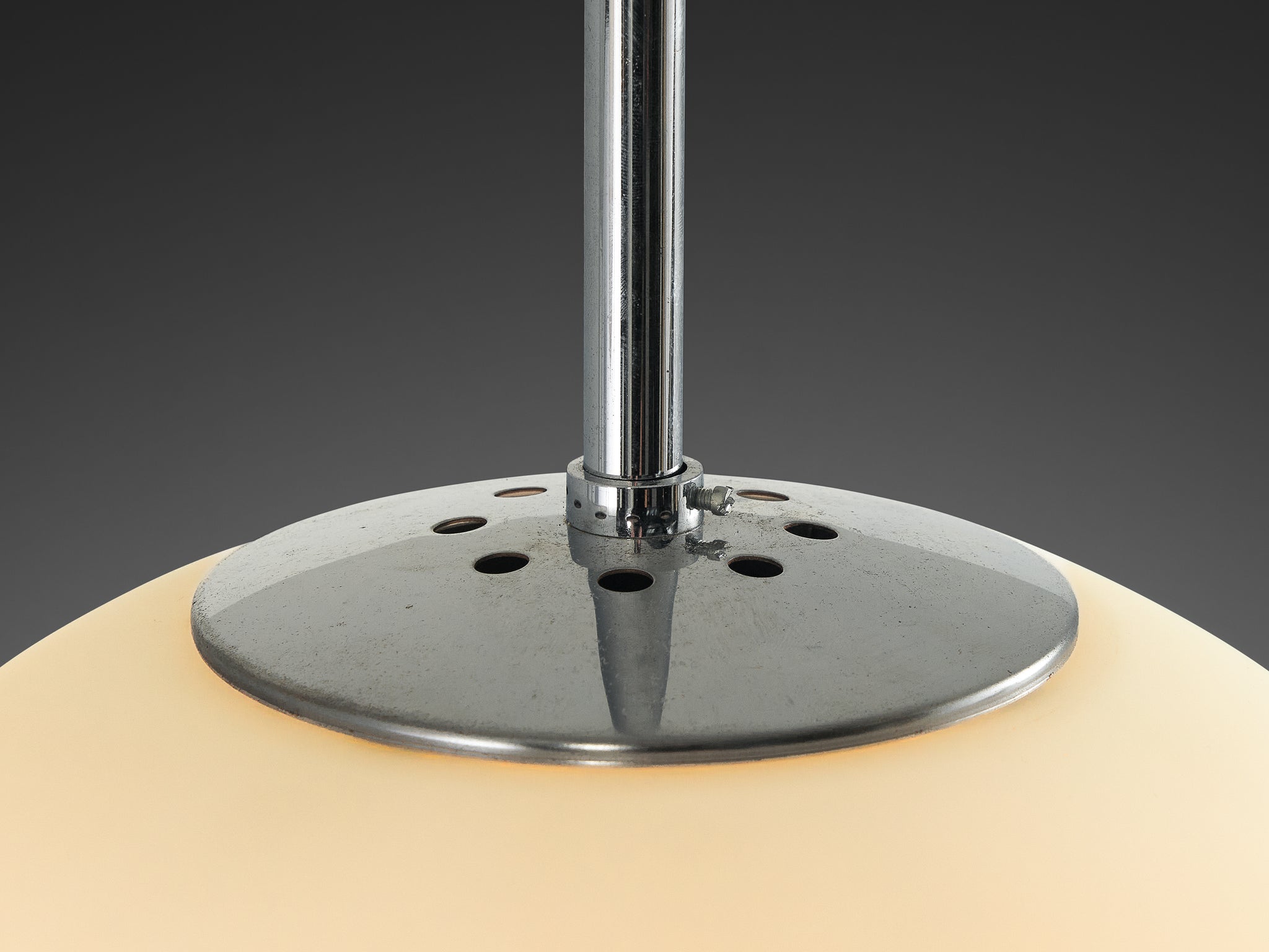 Pendants with White Glass Spheres lighting Morentz