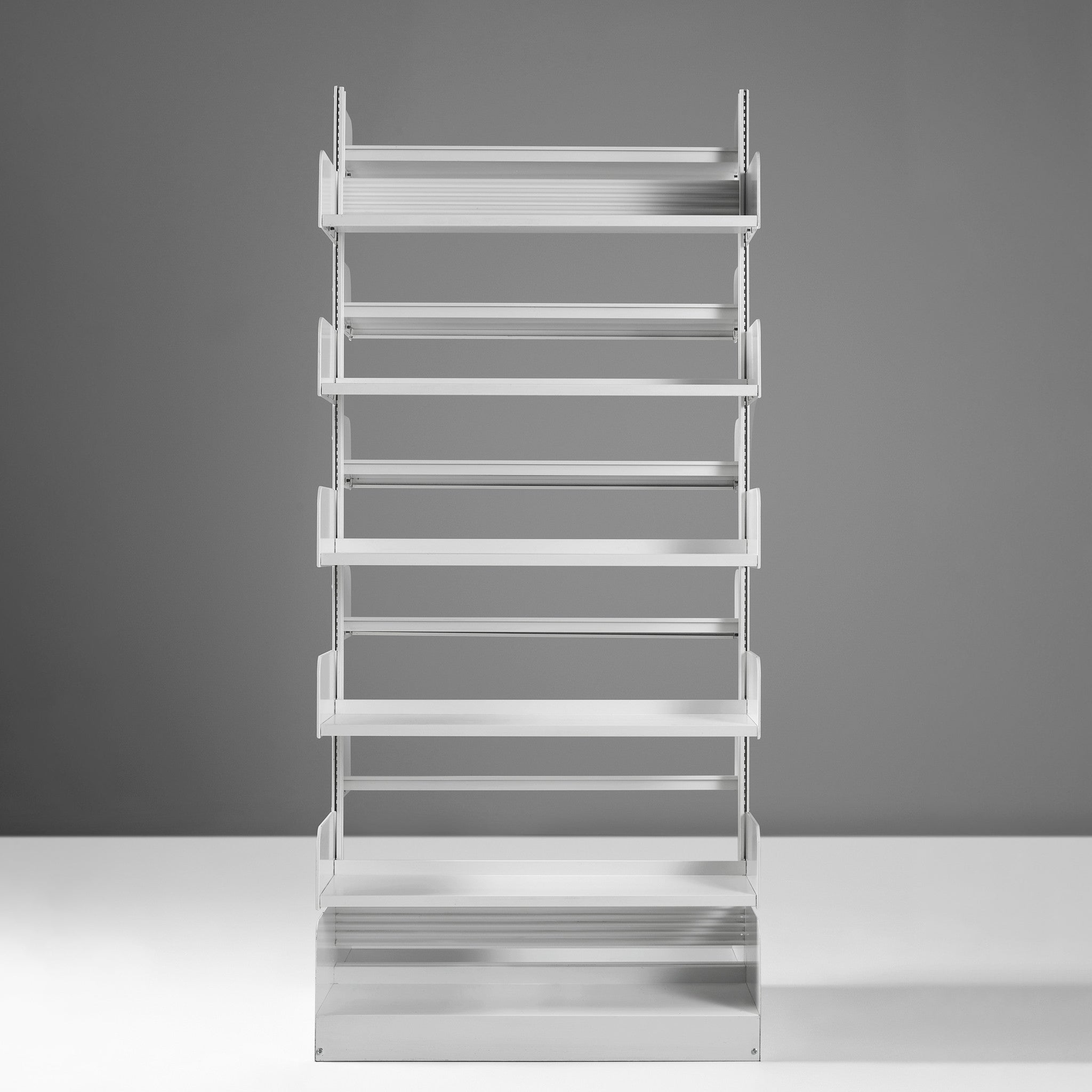 Lips Vago Double 'Congresso' Bookcase in Metal Case pieces and storage cabinets Morentz