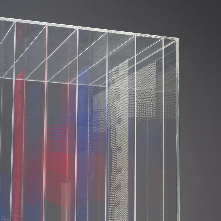 Maria Westra Abstract Transparant Layered Cube
