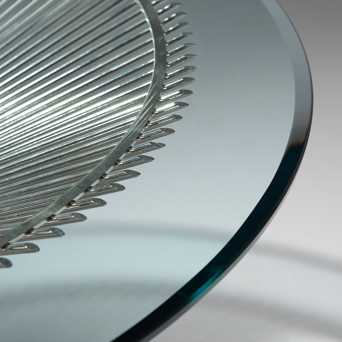 Warren Platner for Knoll Coffee Table in Steel and Glass Tables Morentz