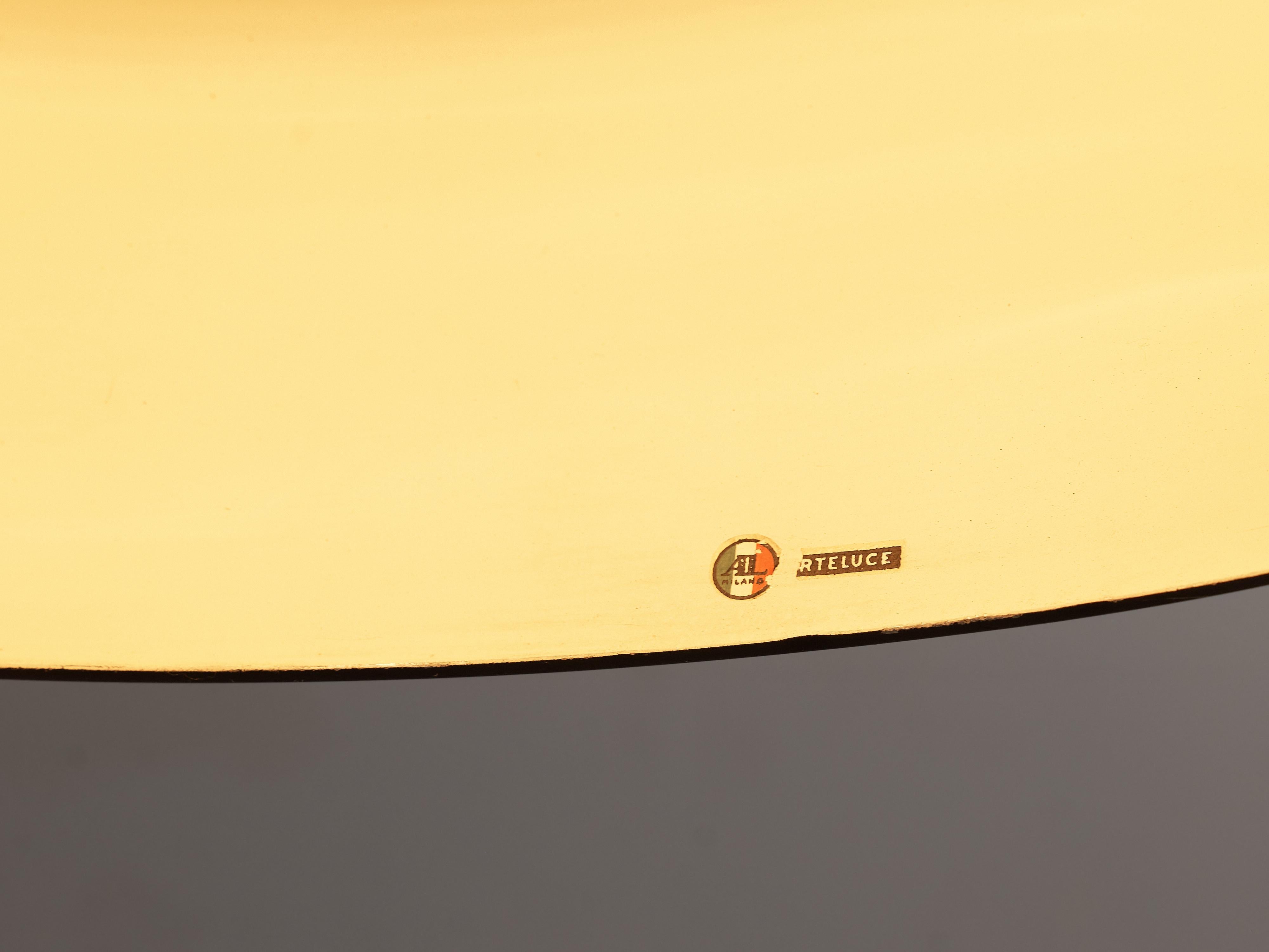 Gino Sarfatti for Arteluce '194N' Wall Light with Black Shade lighting Morentz