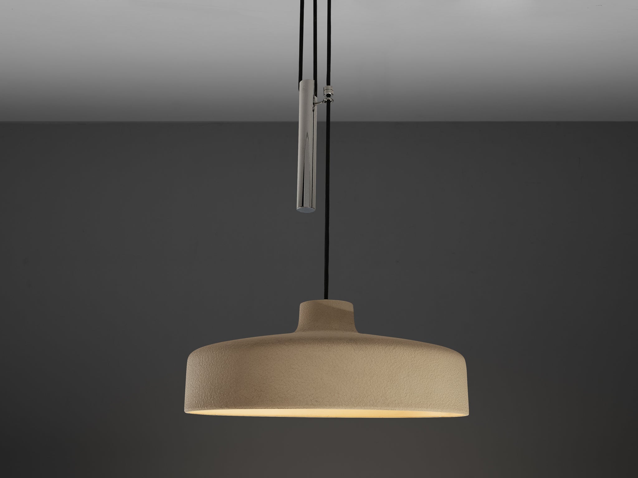 Gino Sarfatti for Arteluce Pendant Model '194/N' lighting Morentz
