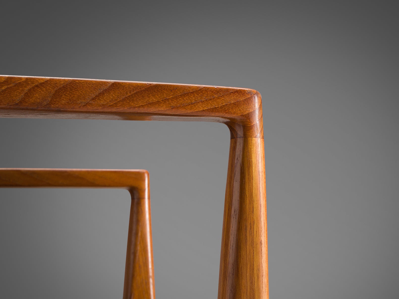Arne Vodder for Sibast Møbler Armchair in Teak and Leather seating Morentz