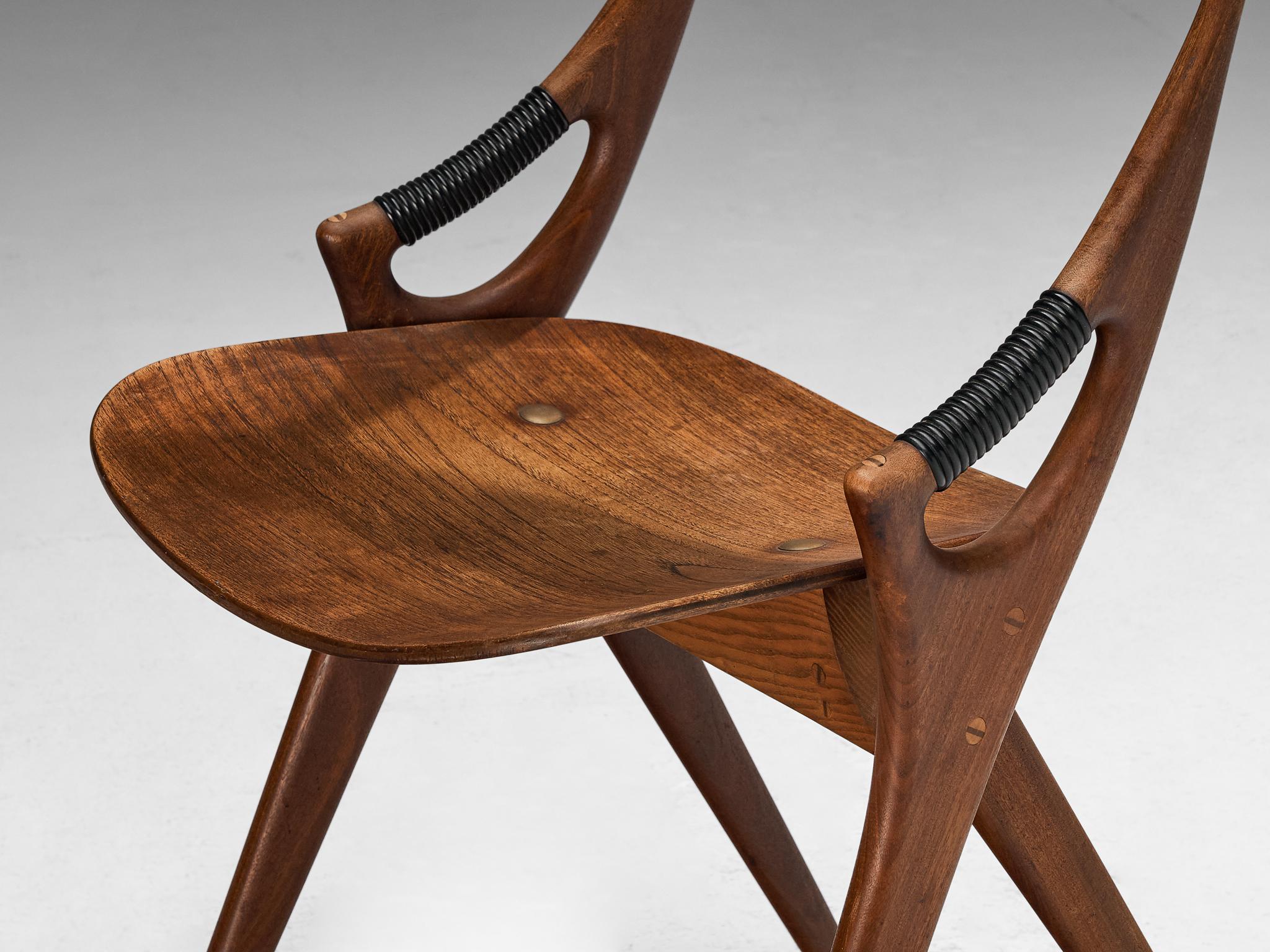 Arne Hovmand-Olsen for Mogens Kold Chair in Mahogany seating Morentz