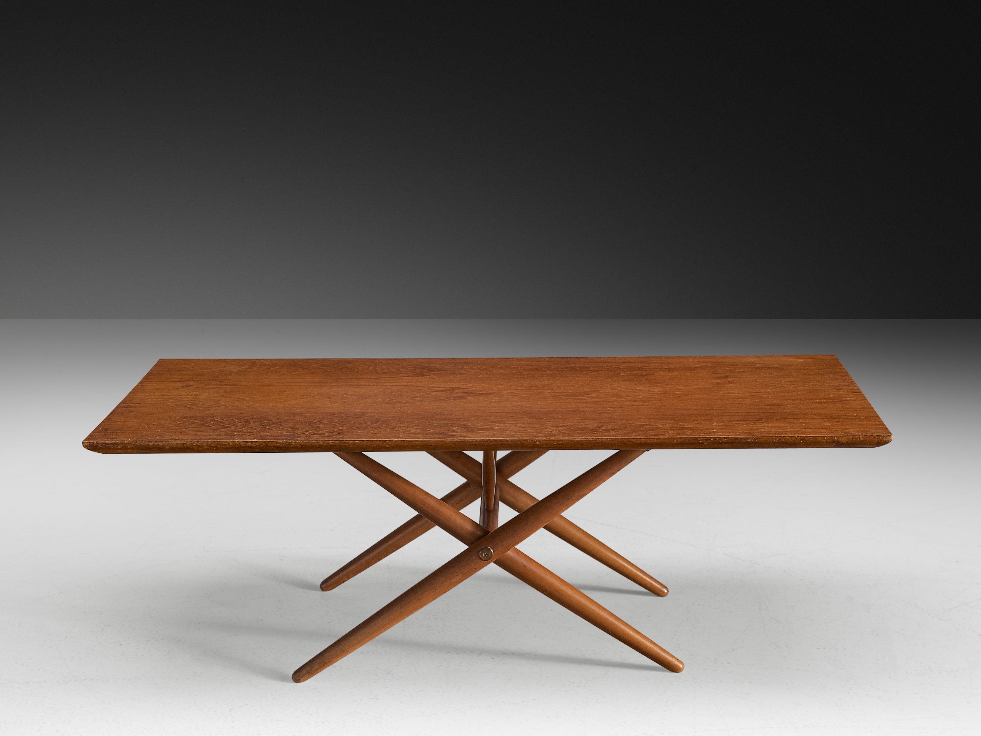 Ilmari Tapiovaara 'Domino' Coffee Table in Teak Tables Morentz