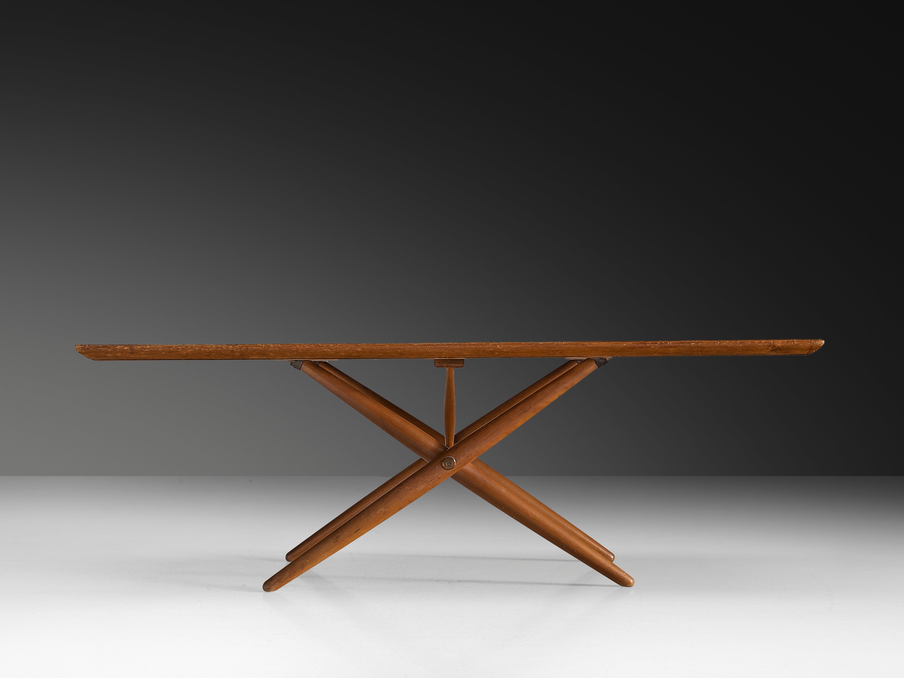 Ilmari Tapiovaara 'Domino' Coffee Table in Teak Tables Morentz
