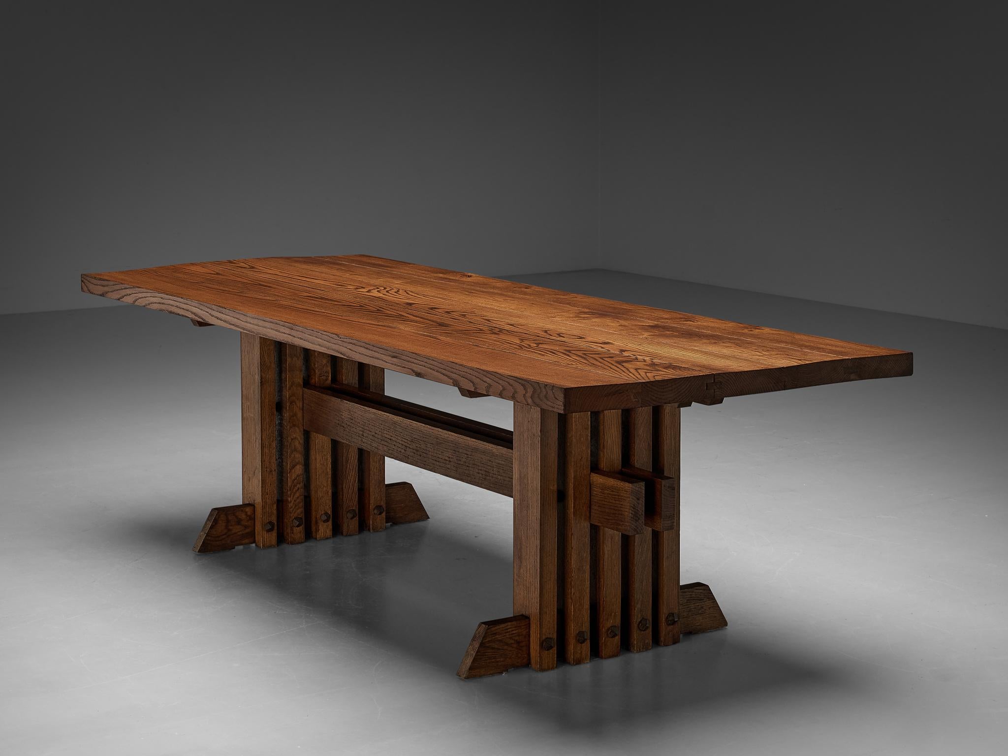 Jordi Vilanova I Bosch Rare Dining Table in Oak