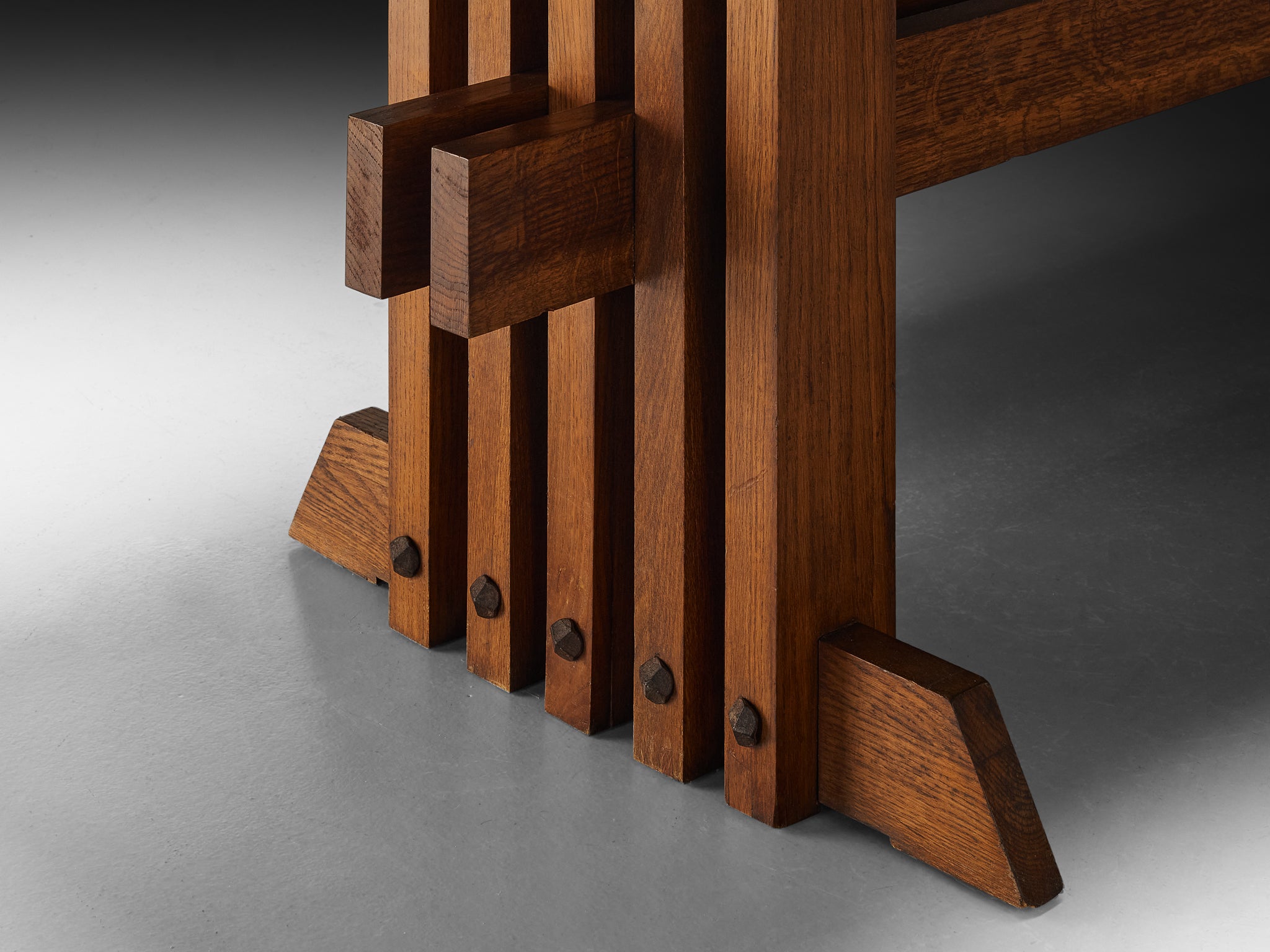 Jordi Vilanova I Bosch Rare Dining Table in Oak Tables Morentz