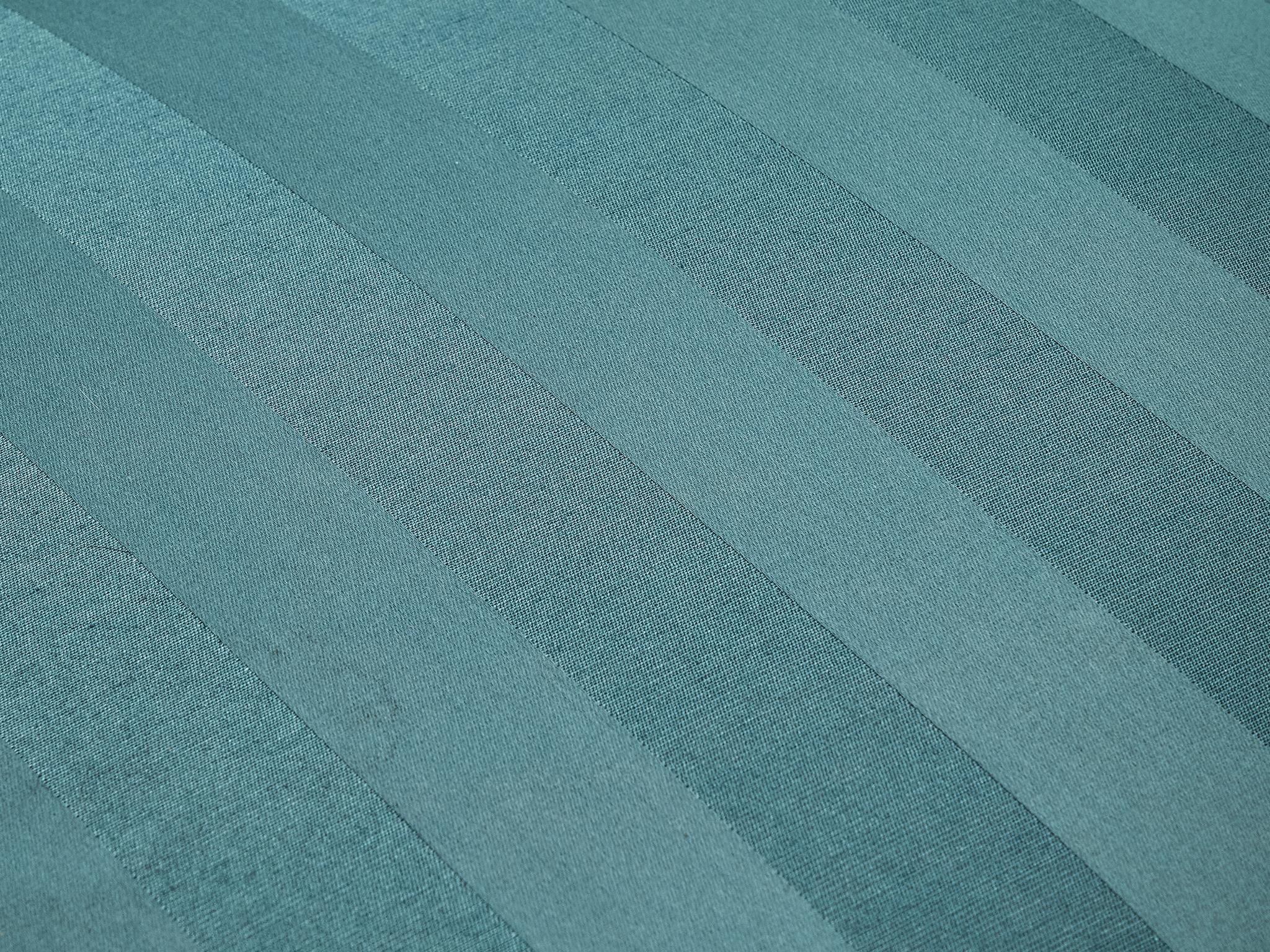 Paul McCobb Lounge Chair in Original Turquoise Upholstery and Walnut seating Morentz