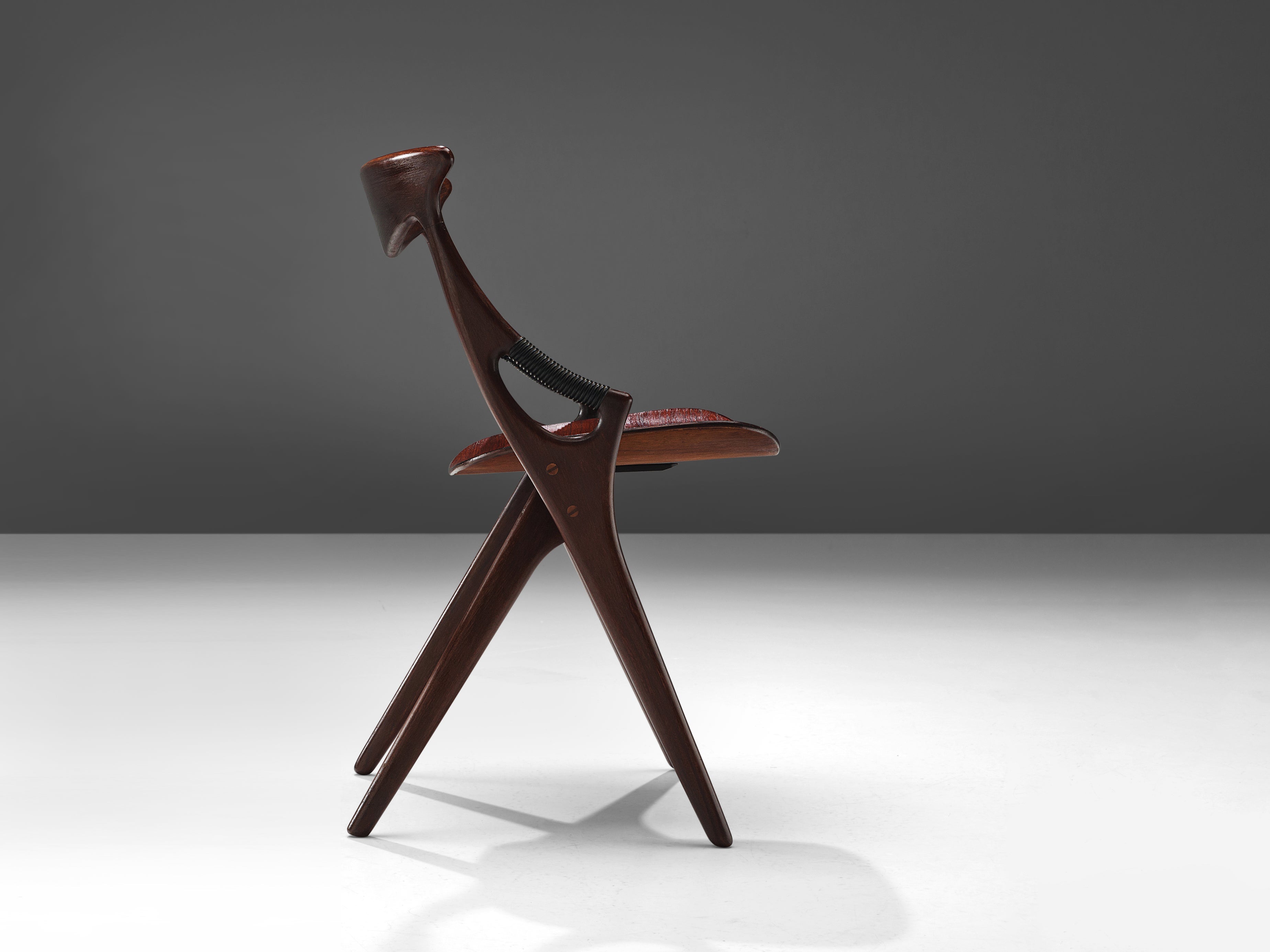 Arne Hovmand-Olsen Mogens Kold Dining Chair in Teak seating Morentz