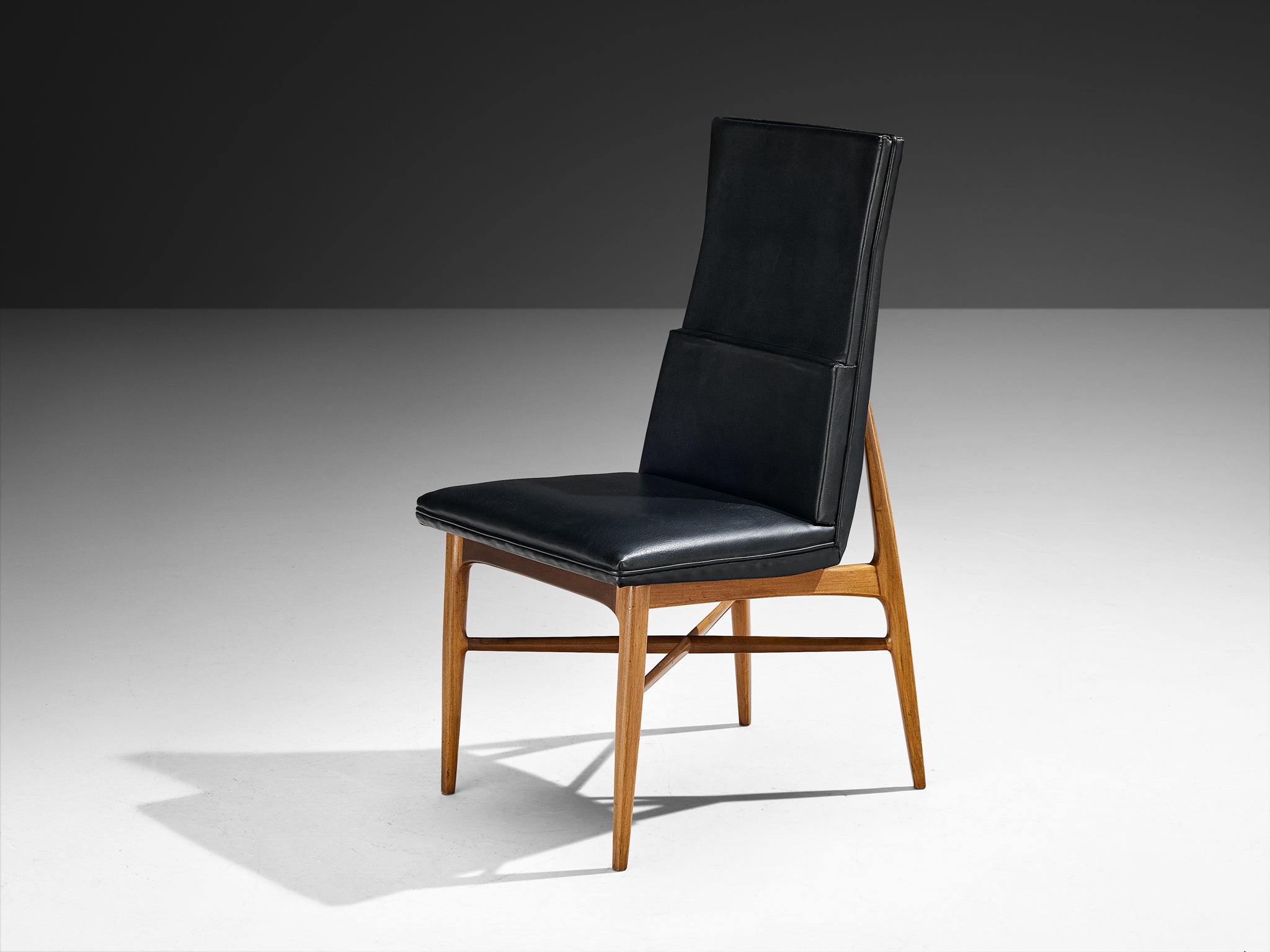 Fred Sandra for De Coene 'Madison' Dining Chair in Walnut Seating Morentz