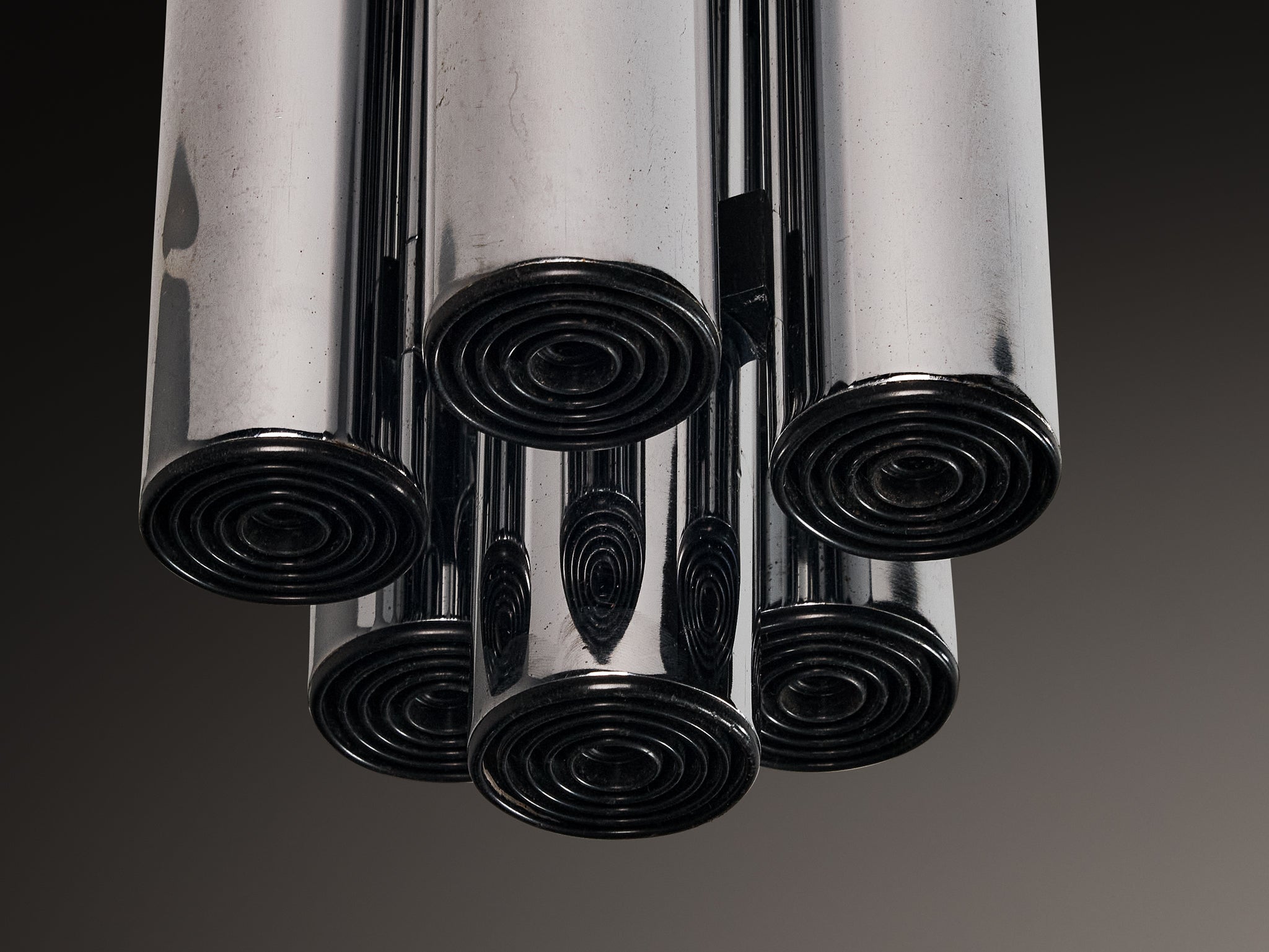 Post-Modern Targetti Sankey Chandelier Lighting Morentz