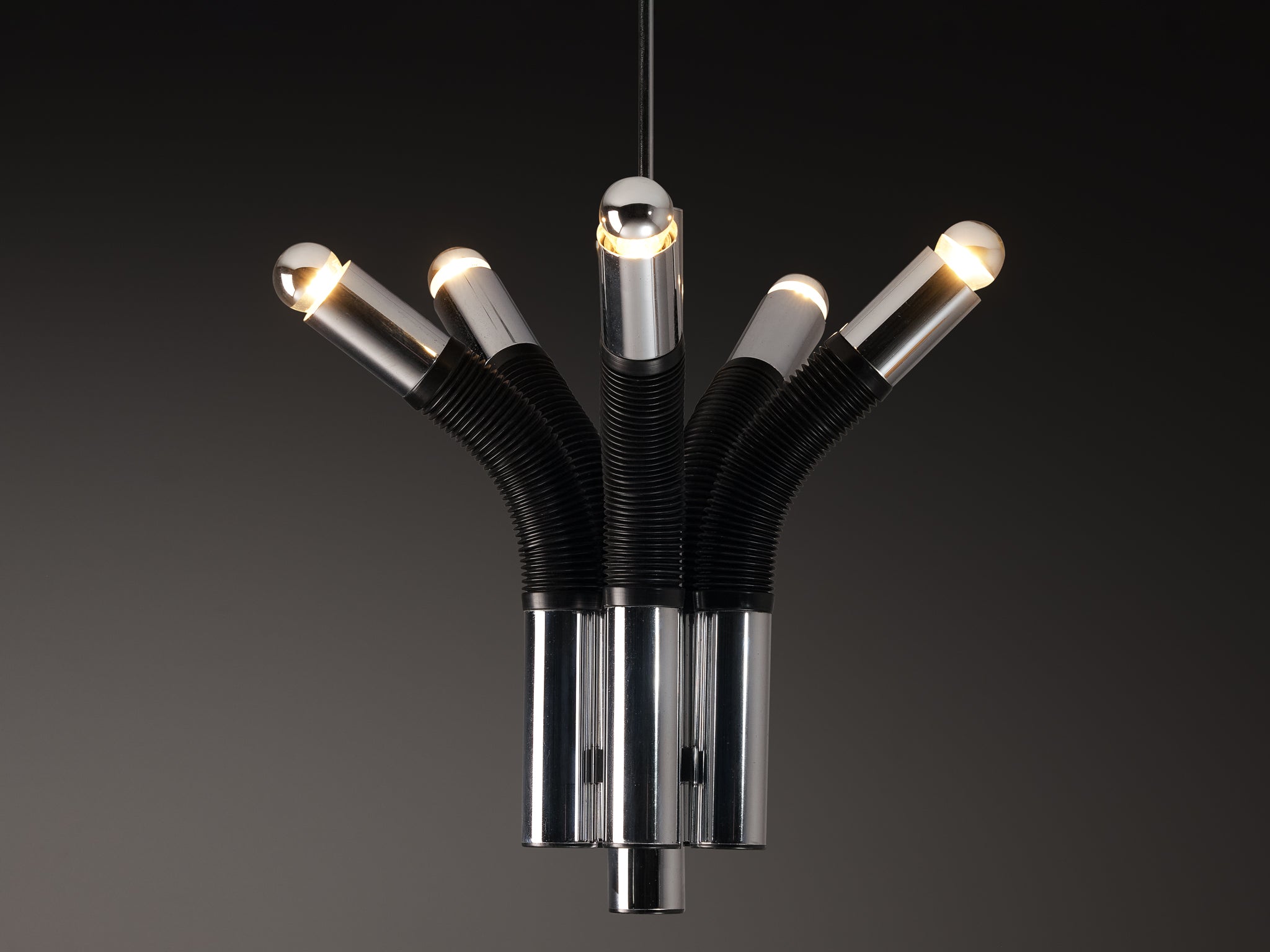 Post-Modern Targetti Sankey Chandelier Lighting Morentz