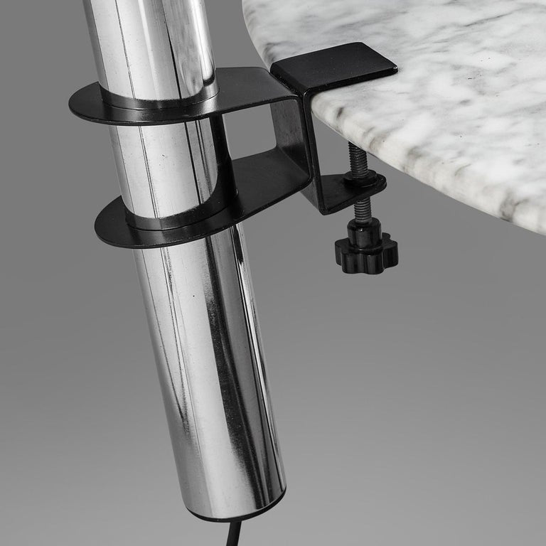 Targetti Sankey Table Lamp in Chrome lighting Morentz