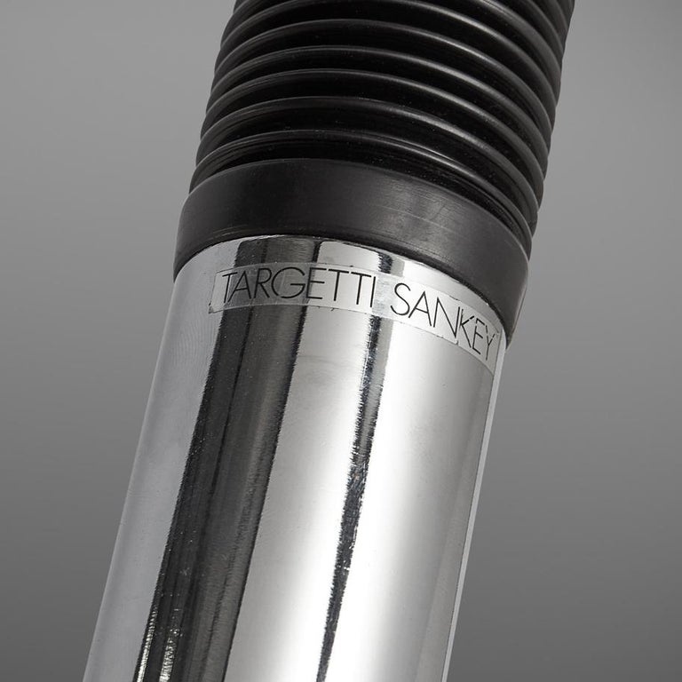 Targetti Sankey Table Lamp in Chrome lighting Morentz