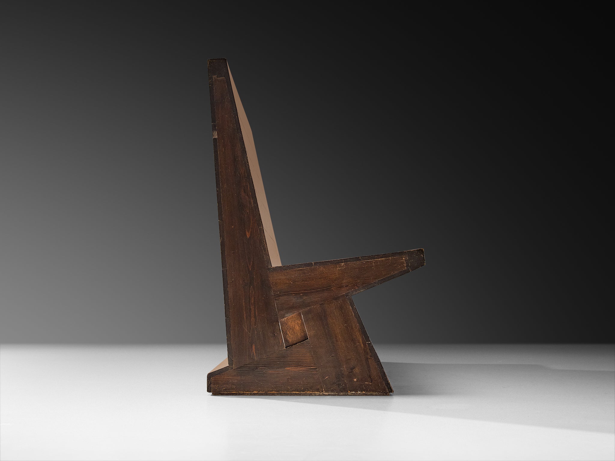Dom Hans der Laan Bench in Pine and Copper Seating Morentz