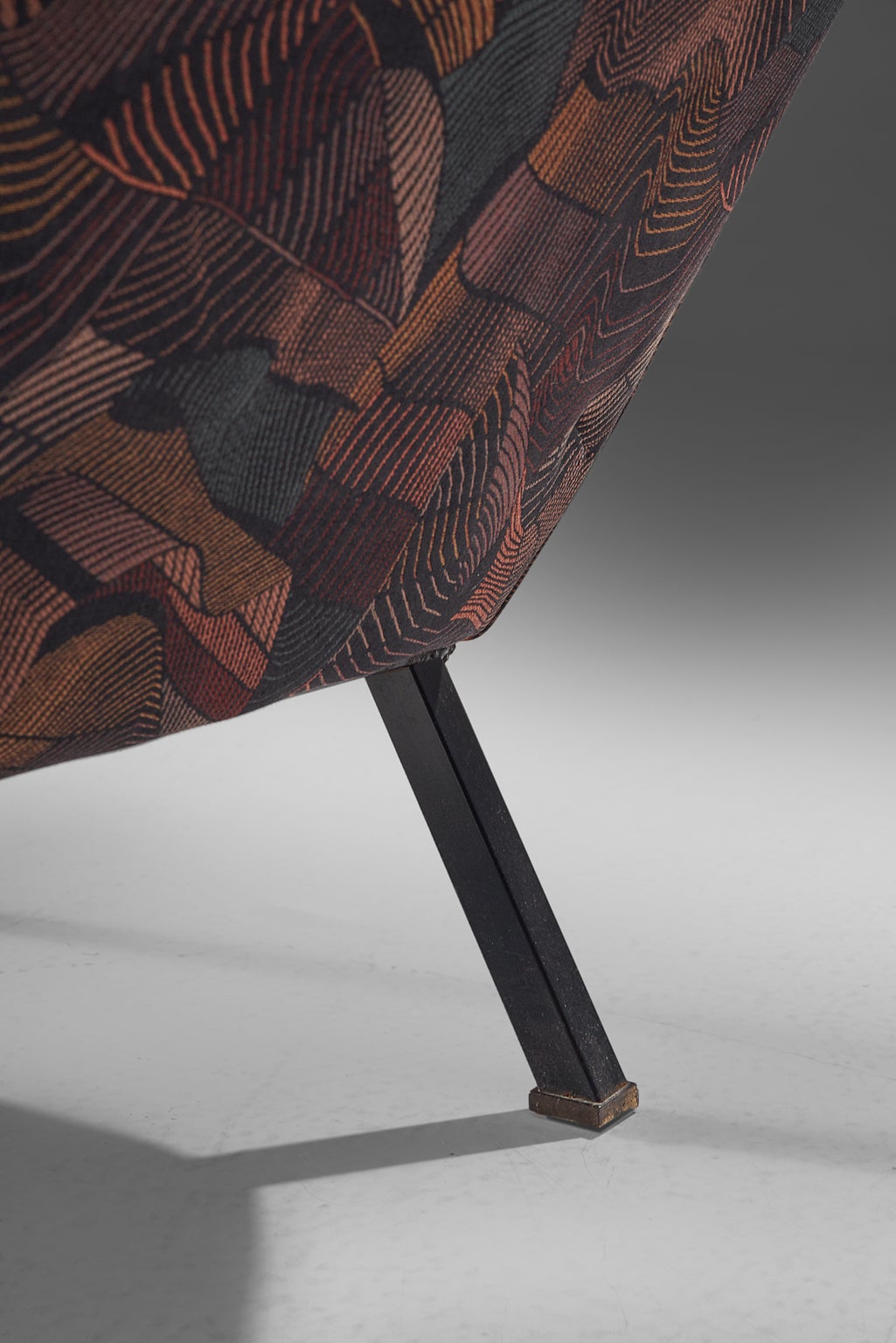 1950s Augusto Magnaghi and Mario Terzaghi Pair of Lounge Chairs seating Morentz