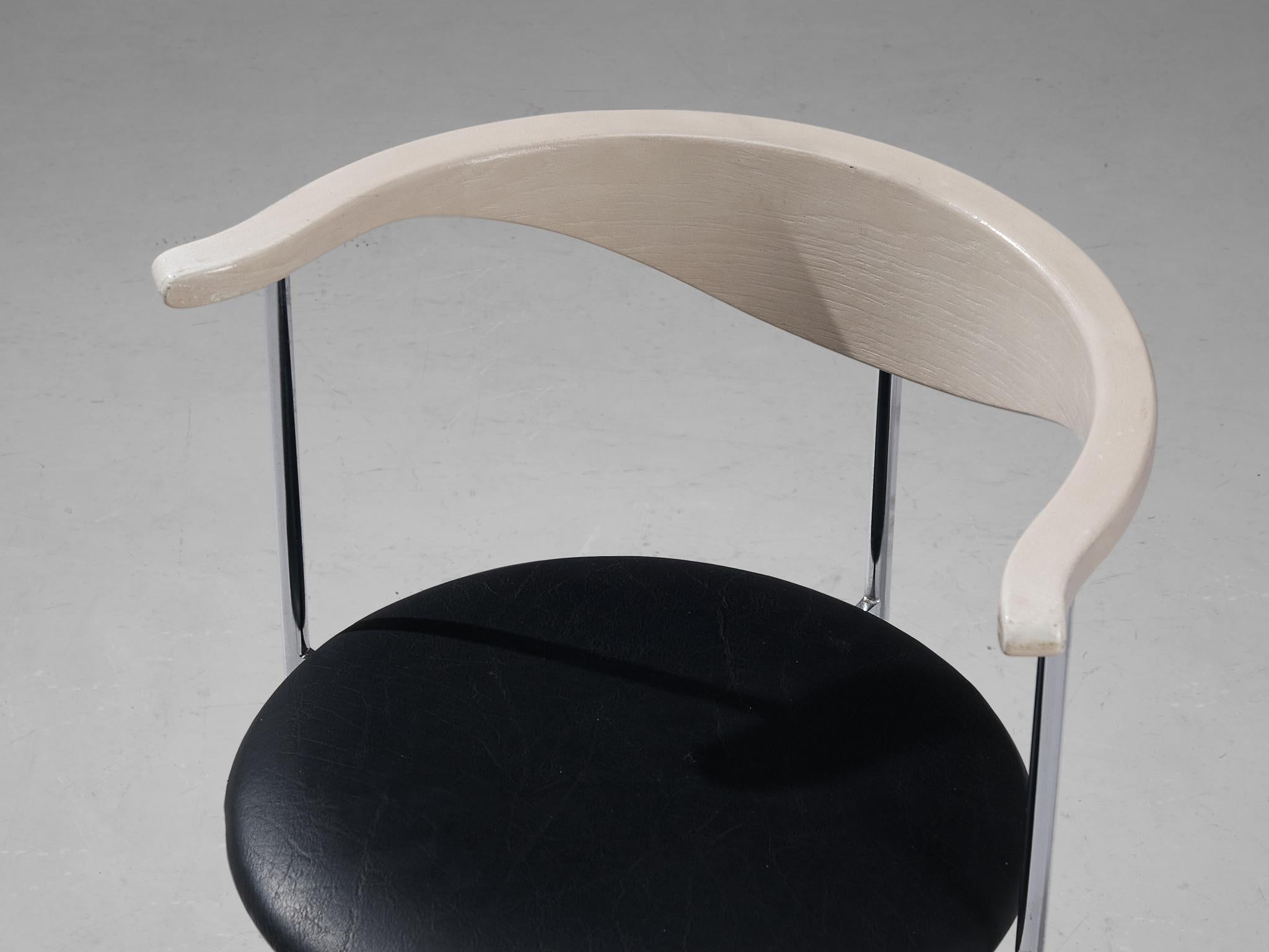Frederik Sieck for Fritz Hansen Pair of Chairs seating Morentz
