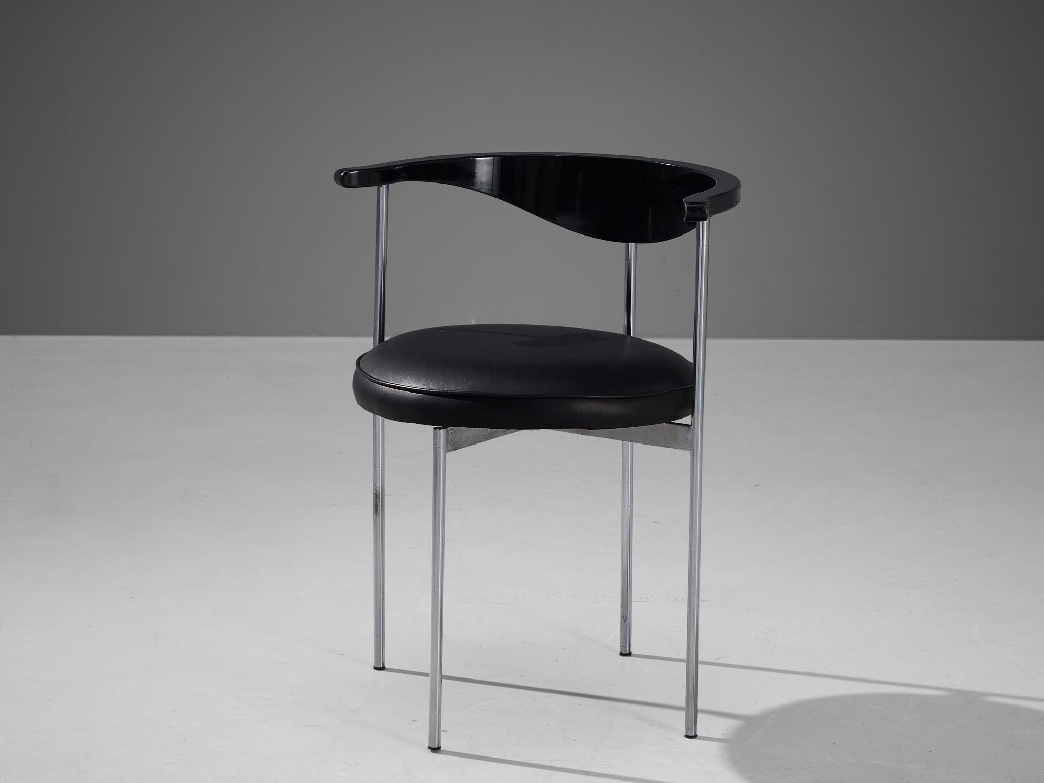 Frederik Sieck for Fritz Hansen Pair of Chairs seating Morentz