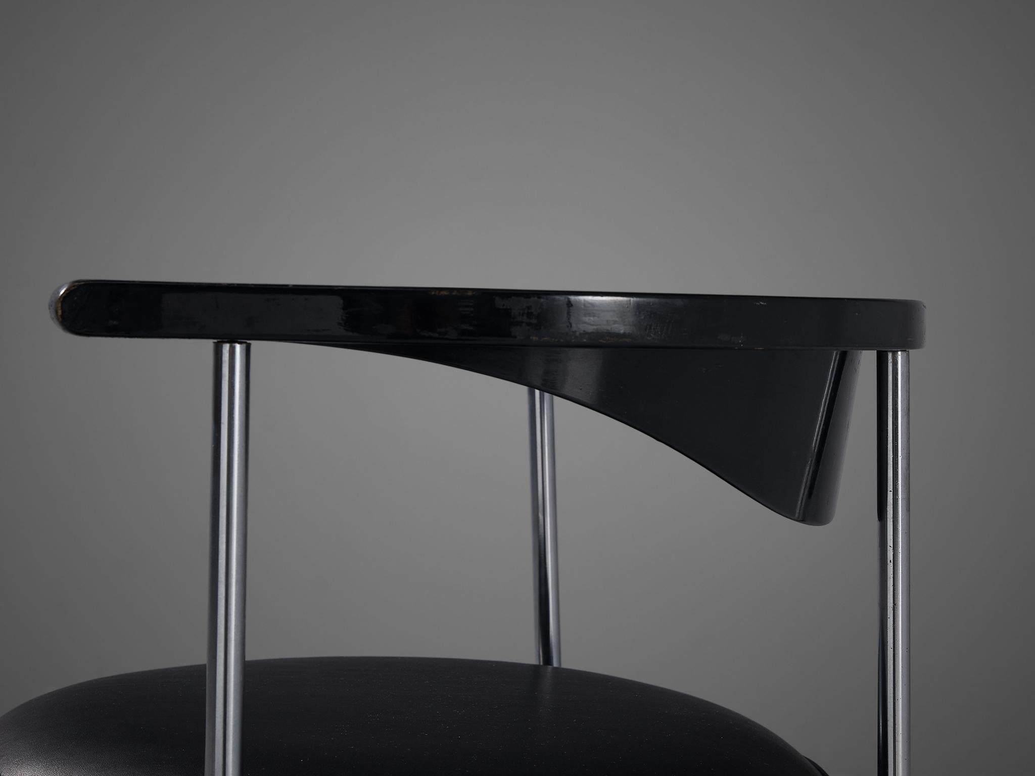 Frederik Sieck for Fritz Hansen Pair of Chairs seating Morentz