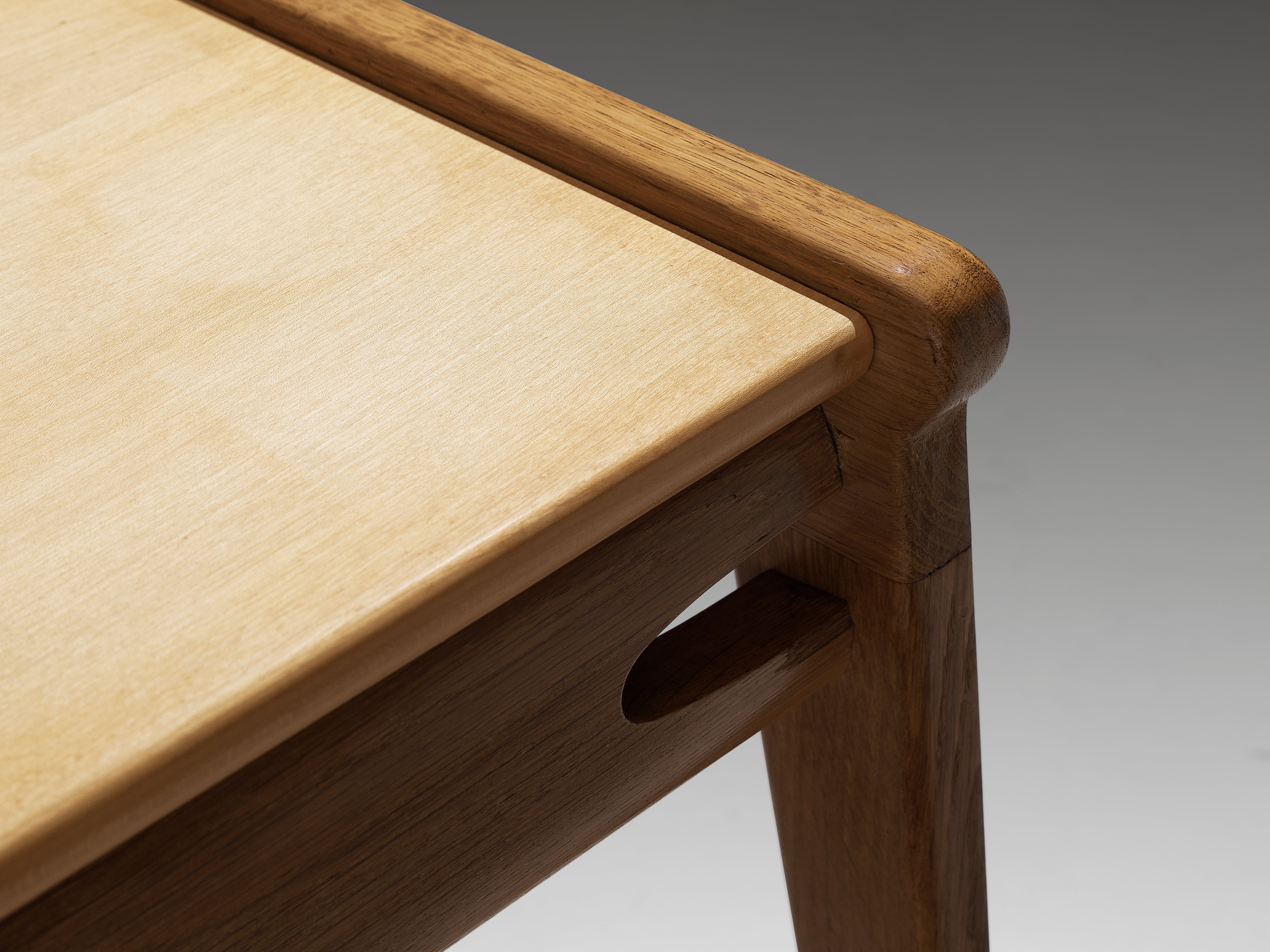 Danish Minimalistic Coffee Table in Oak and Maple tables Morentz