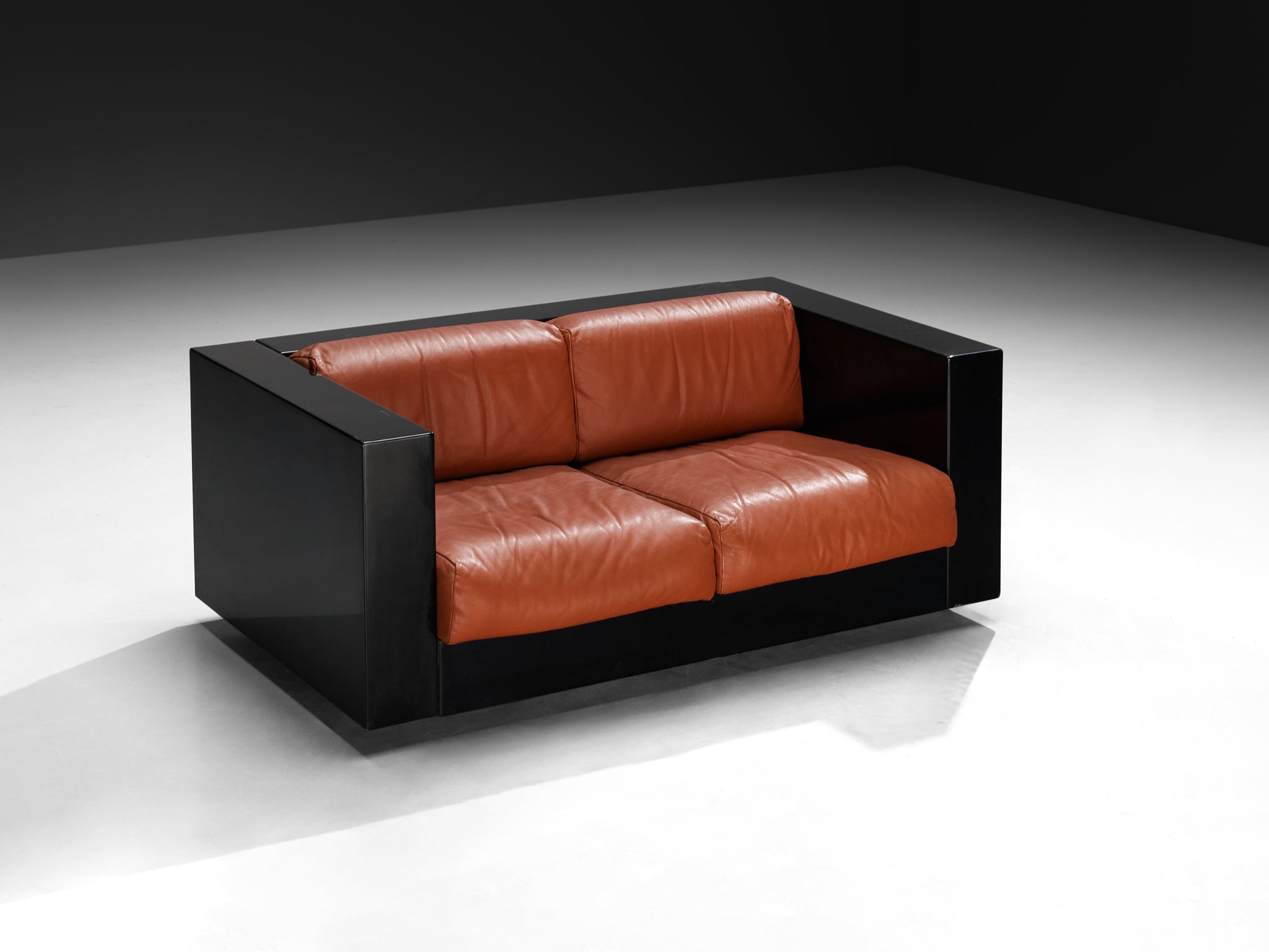 Massimo and Lella Vignelli for Poltronova 'Saratoga' Two-Seater Sofa Seating Morentz