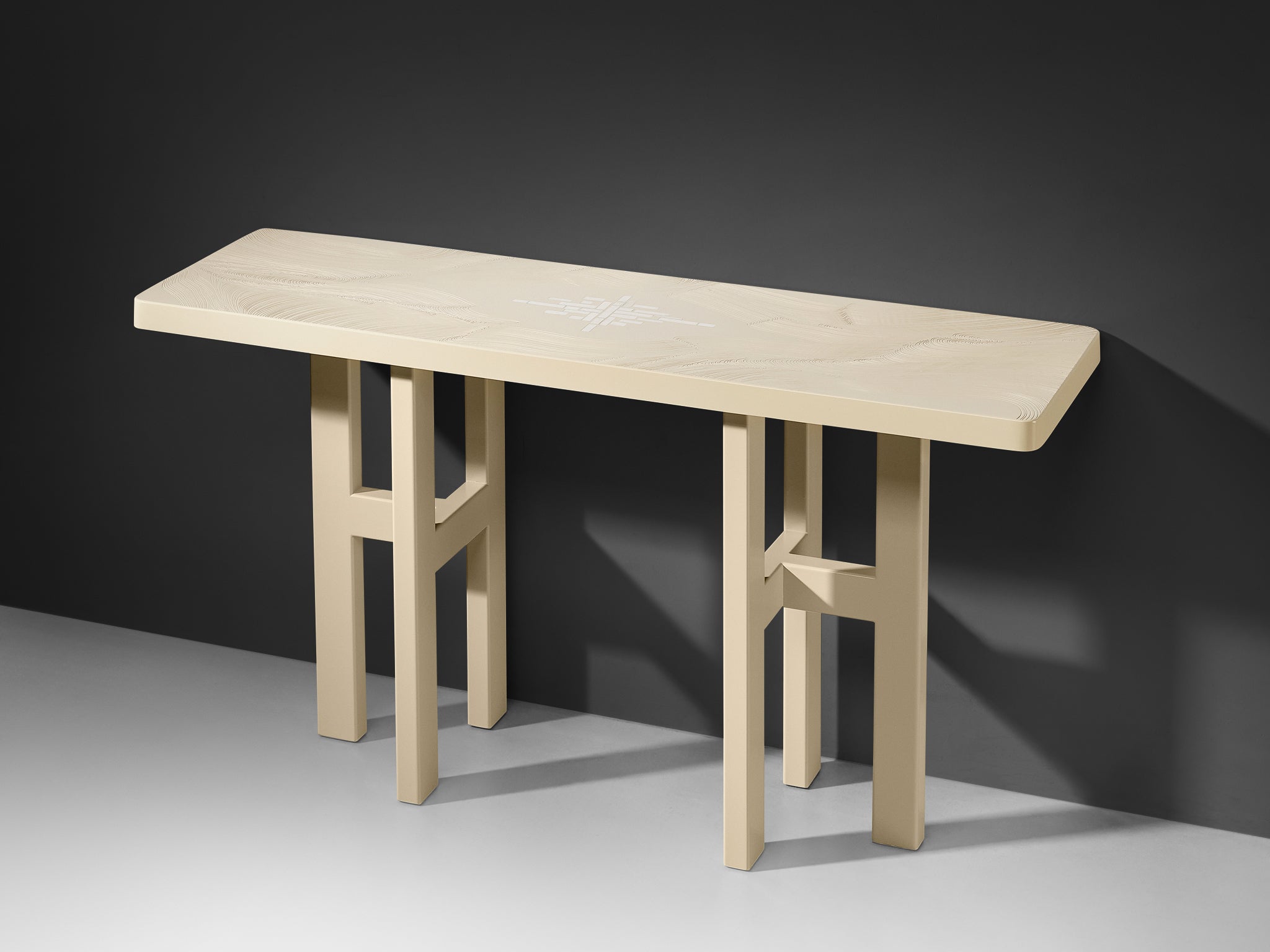 Jean Claude Dresse Console Table in Resin Tables Morentz