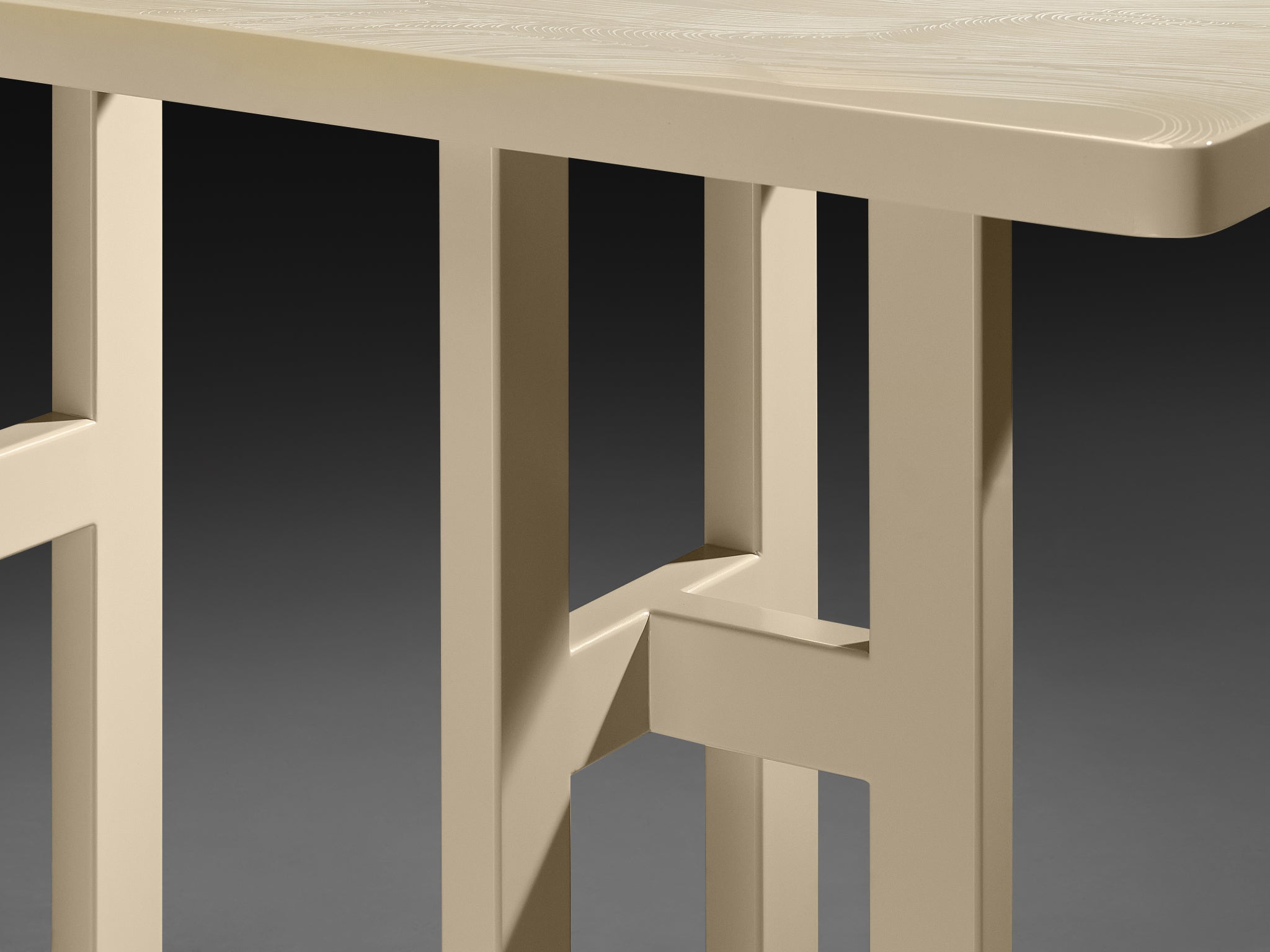 Jean Claude Dresse Console Table in Resin Tables Morentz