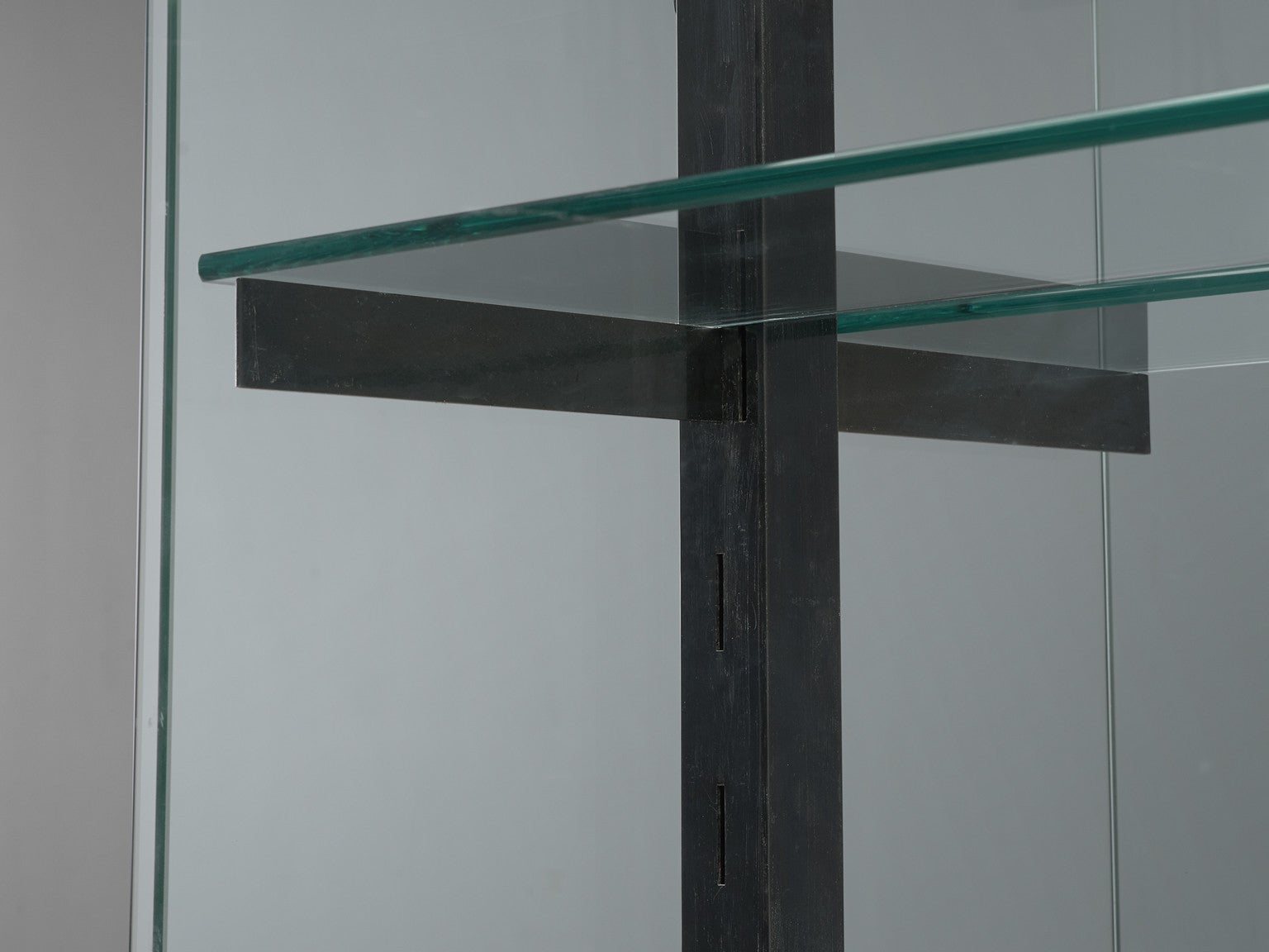 De Coene Showcases in Glass, Steel and Teak case pieces and storage cabinets Morentz