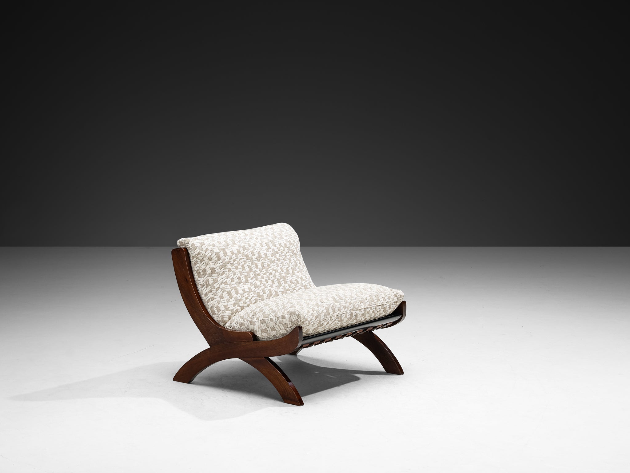Marco Comolli 'CP1' Lounge Chair in Mahogany Seating Morentz
