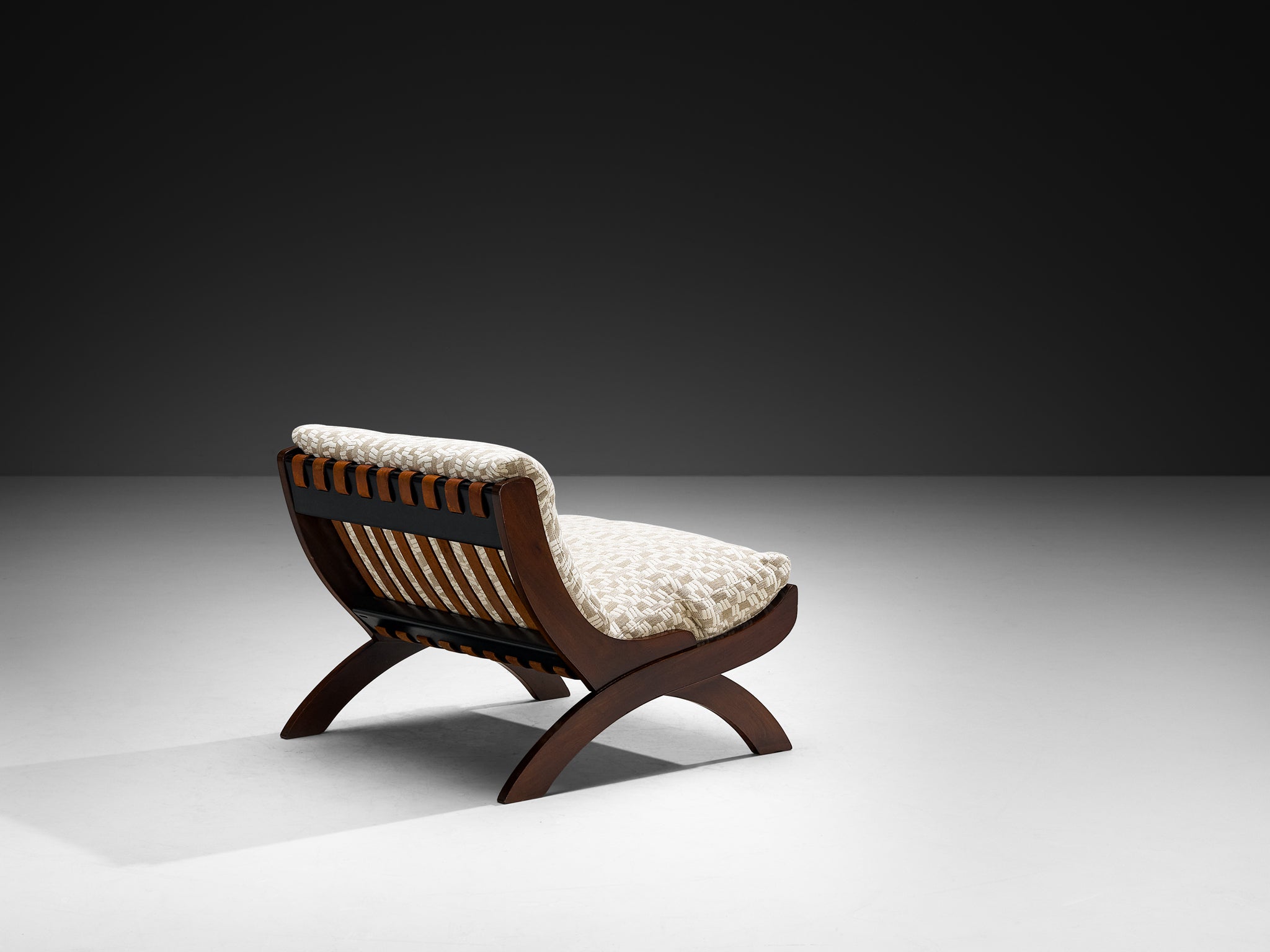 Marco Comolli 'CP1' Lounge Chair in Mahogany Seating Morentz