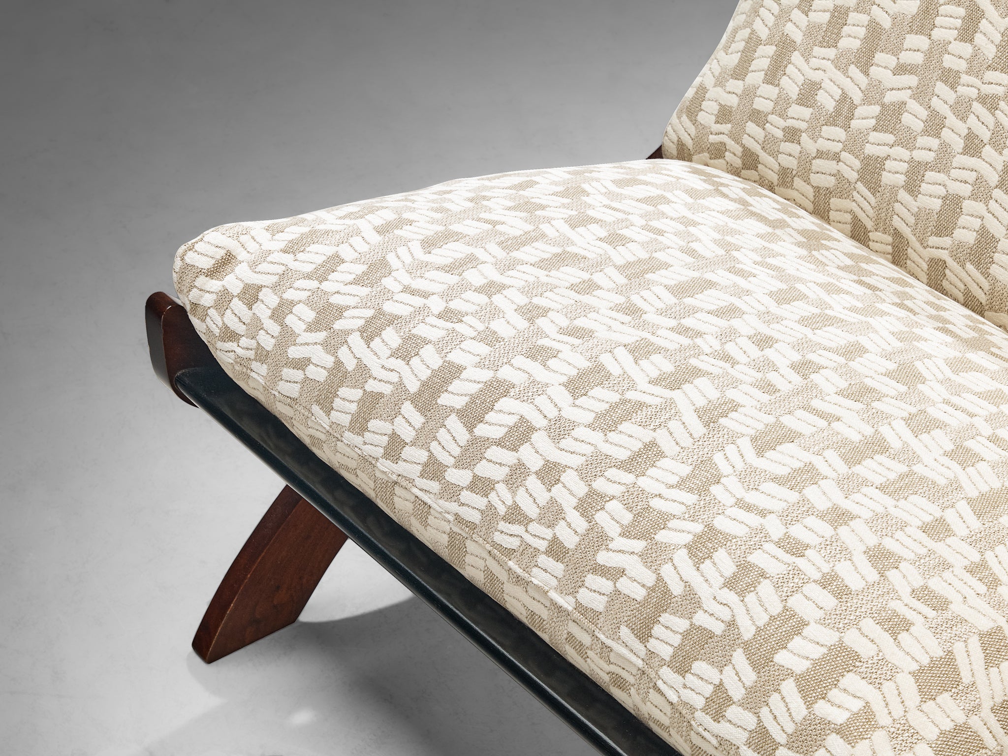 Marco Comolli 'CP1' Lounge Chair in Mahogany Seating Morentz