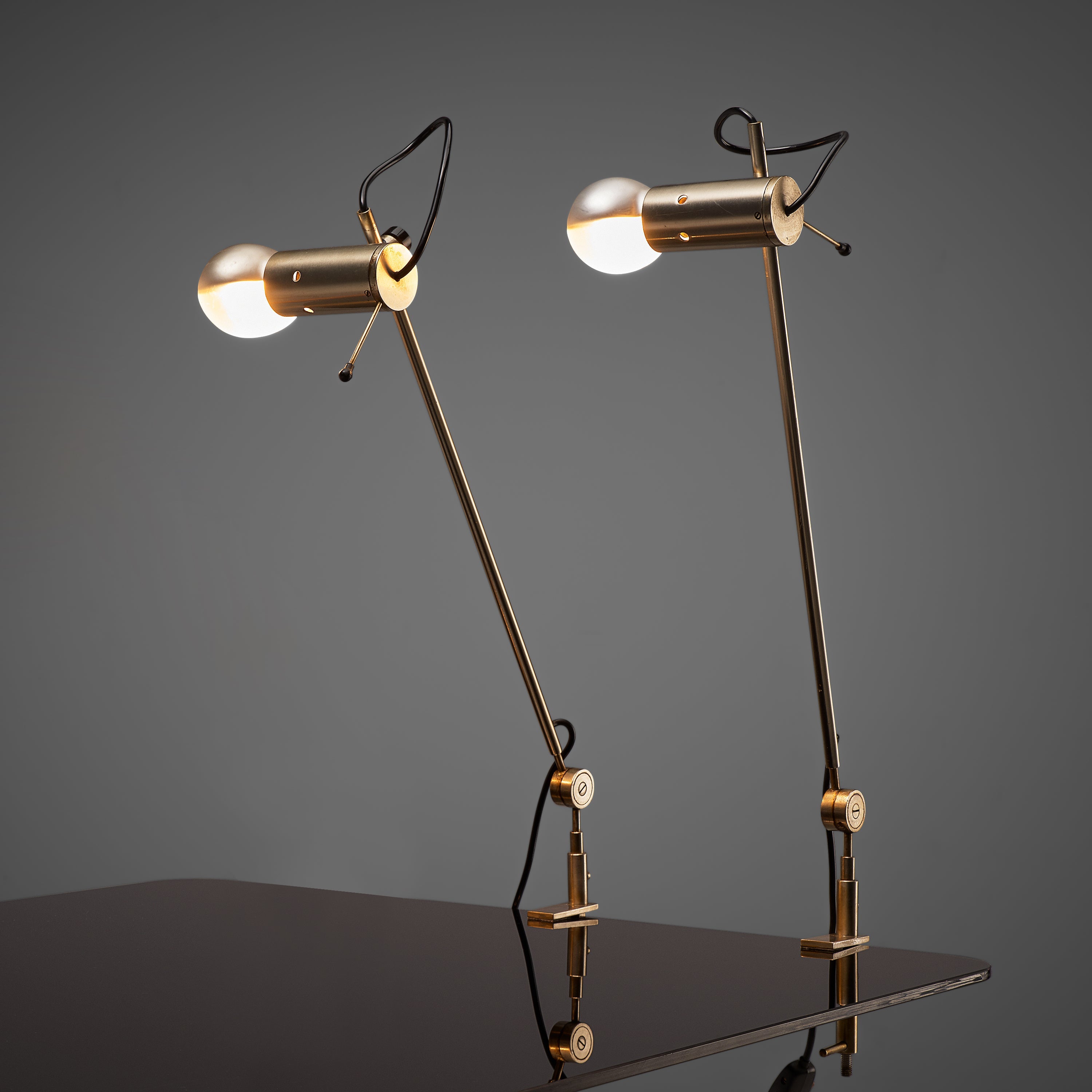 Tito Agnoli for O-Luce 'Cornalux' Desk Lights lighting Morentz