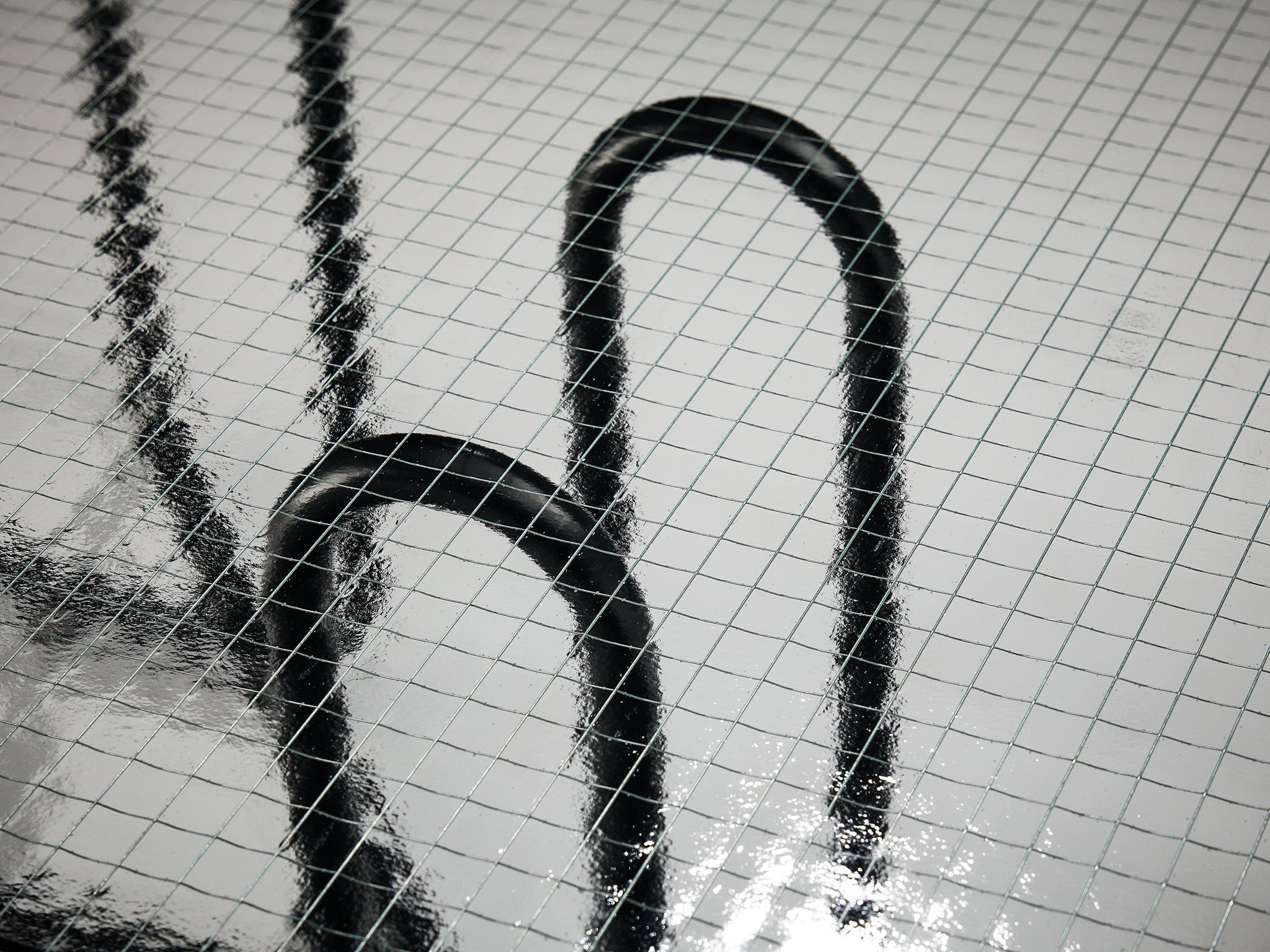 Dutch Black Tubular Coffee Table With Glass Top Tables Morentz